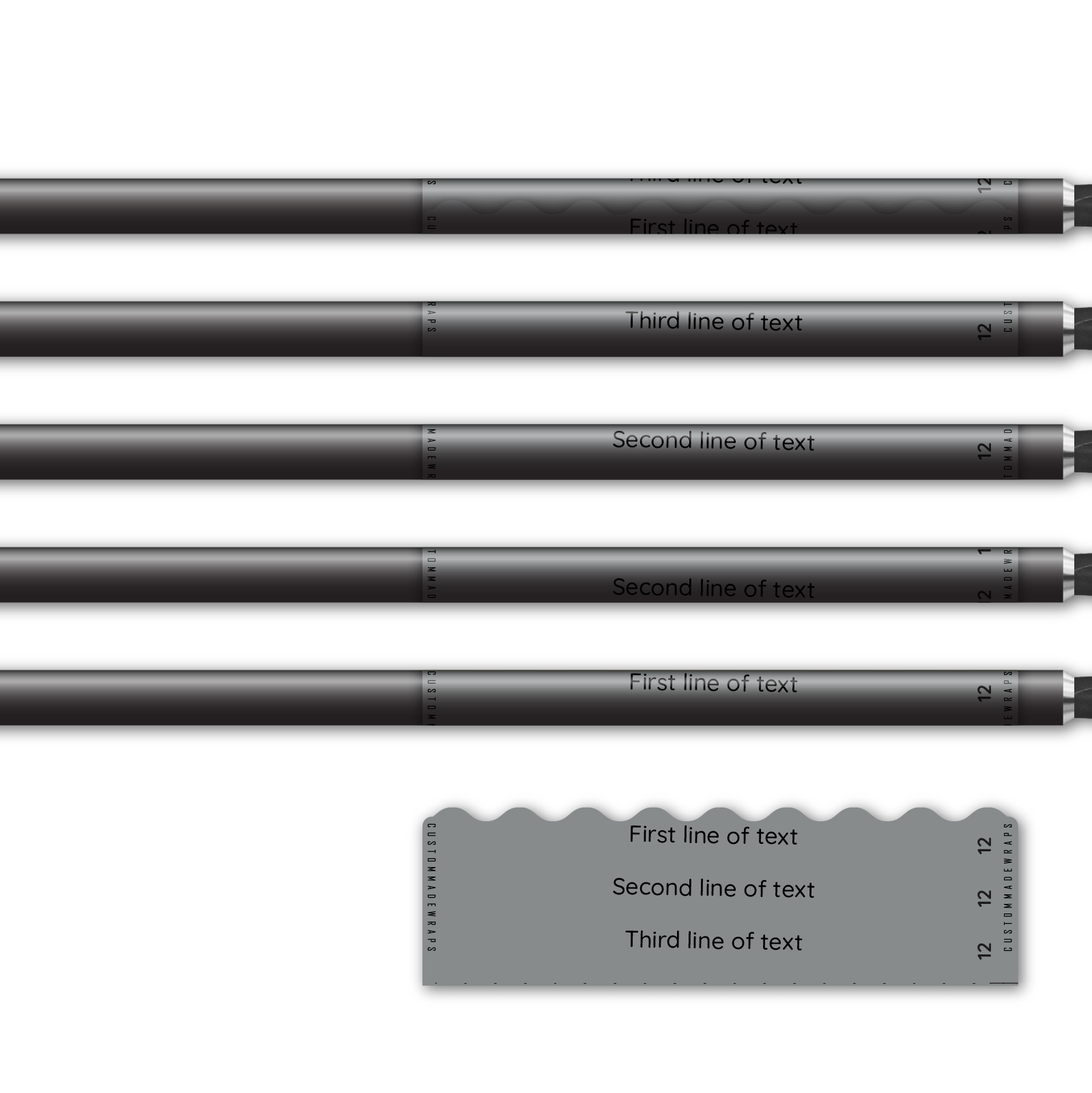 Alternative view of Shorty Wave Edge - Mercury Grey