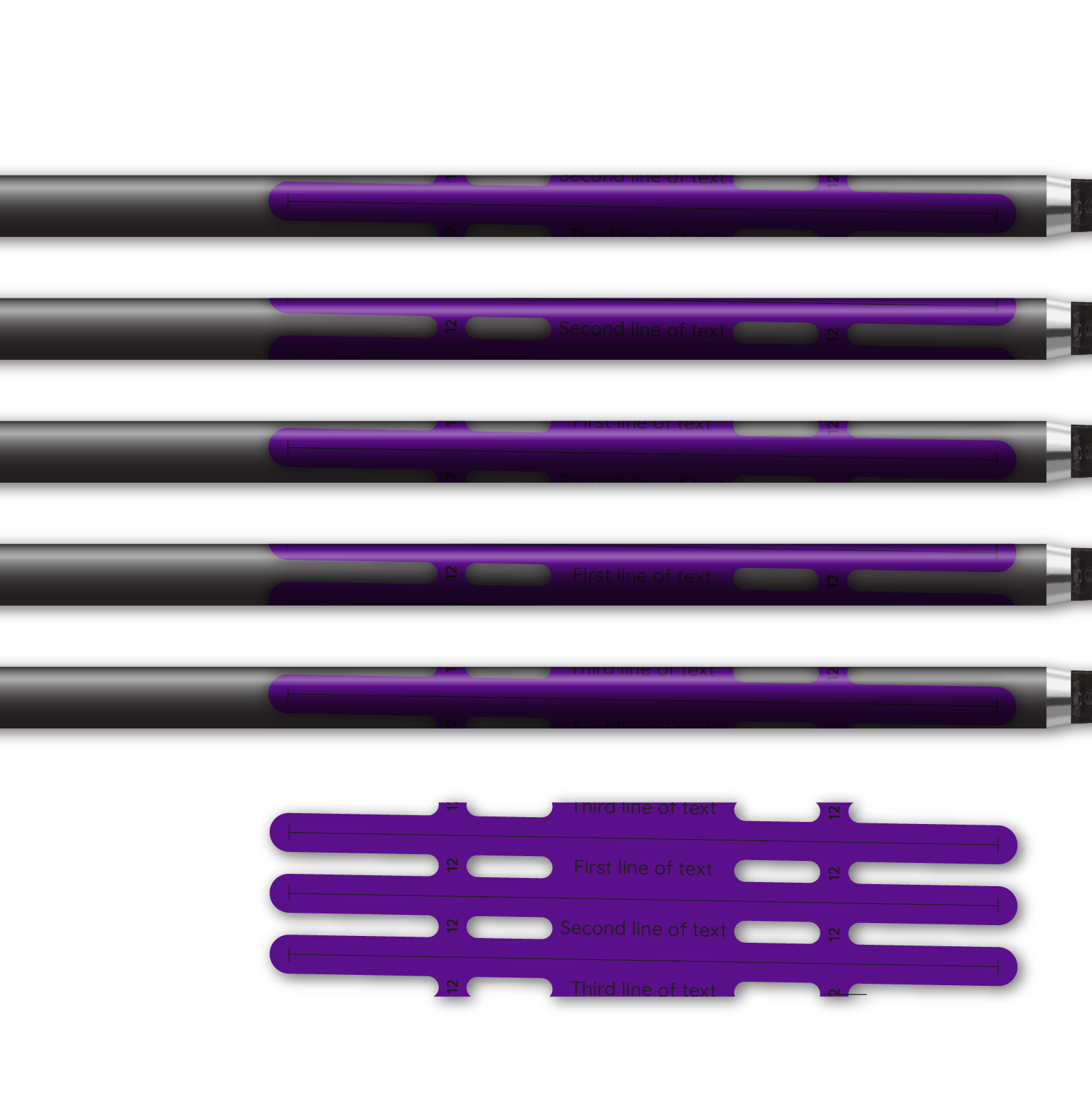 Alternative view of Vortex - Purple