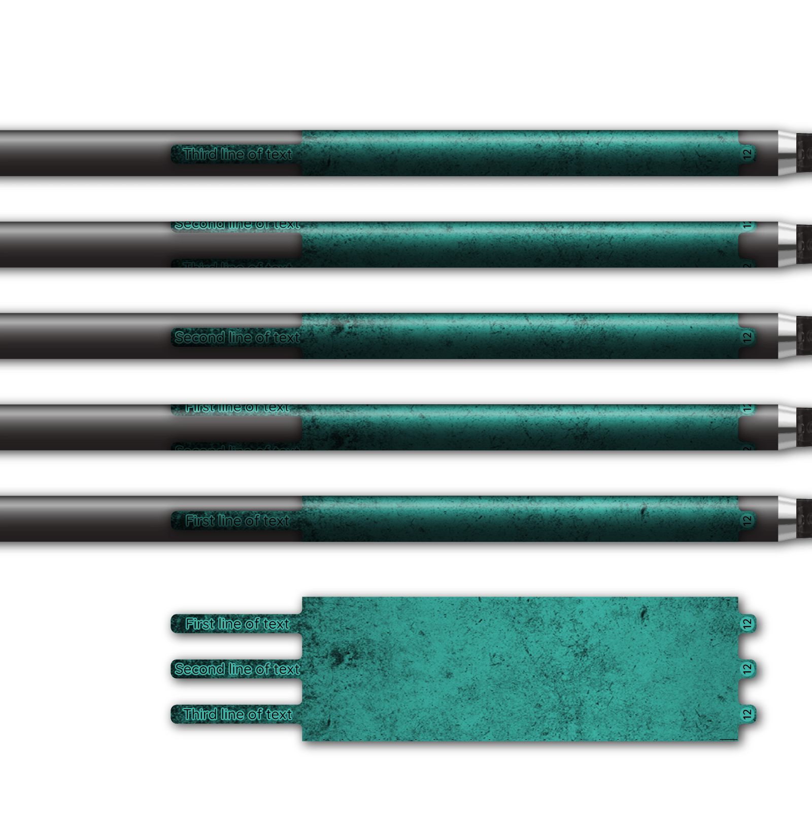 Alternative view of Ultralight - Grunge Aqua