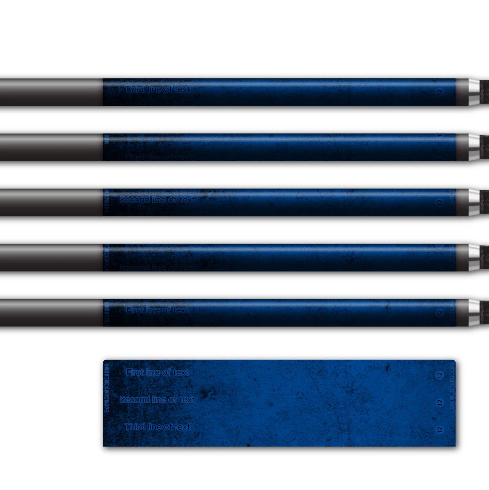 Alternative view of Regular - Grunge Blue