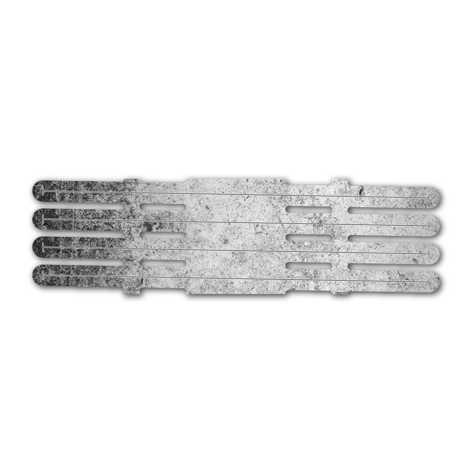 4 fletch Vortex - Grunge Frost White