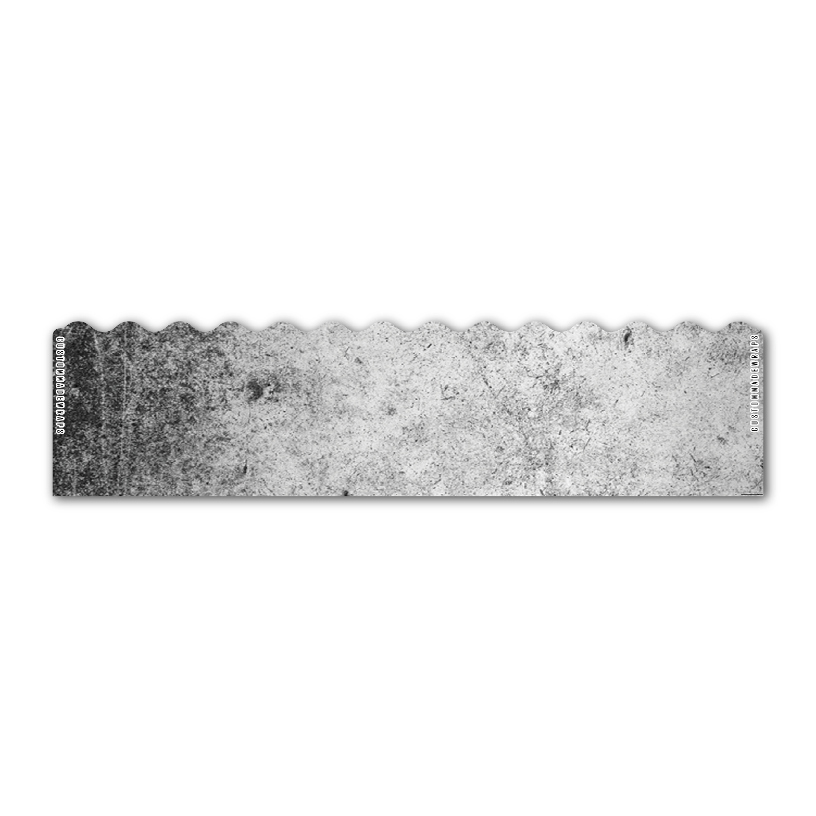 Wave Edge - Grunge Frost White