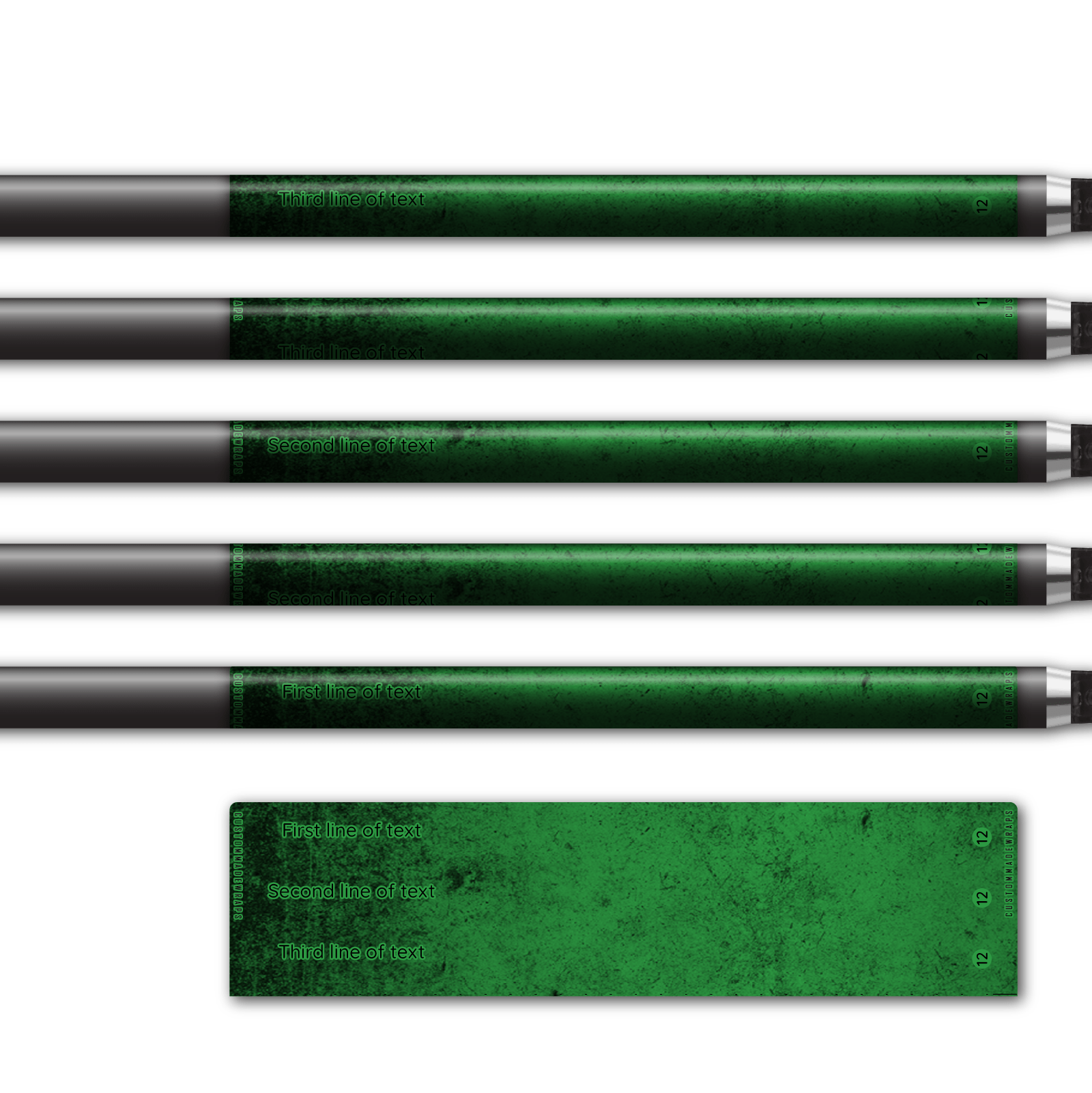 Alternative view of Regular - Grunge Green