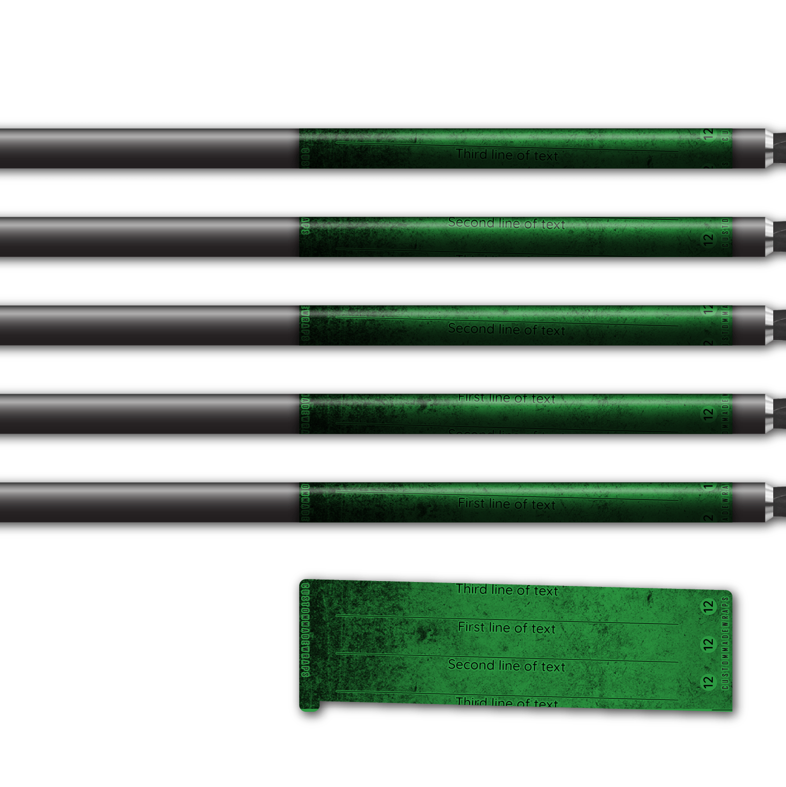 Alternative view of Spin Elite - Grunge Green