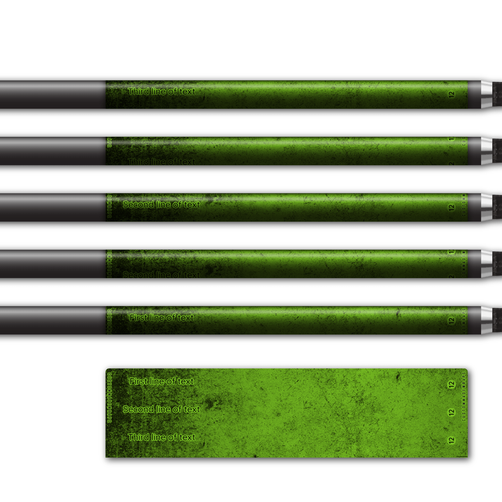 Alternative view of Regular - Grunge Lime