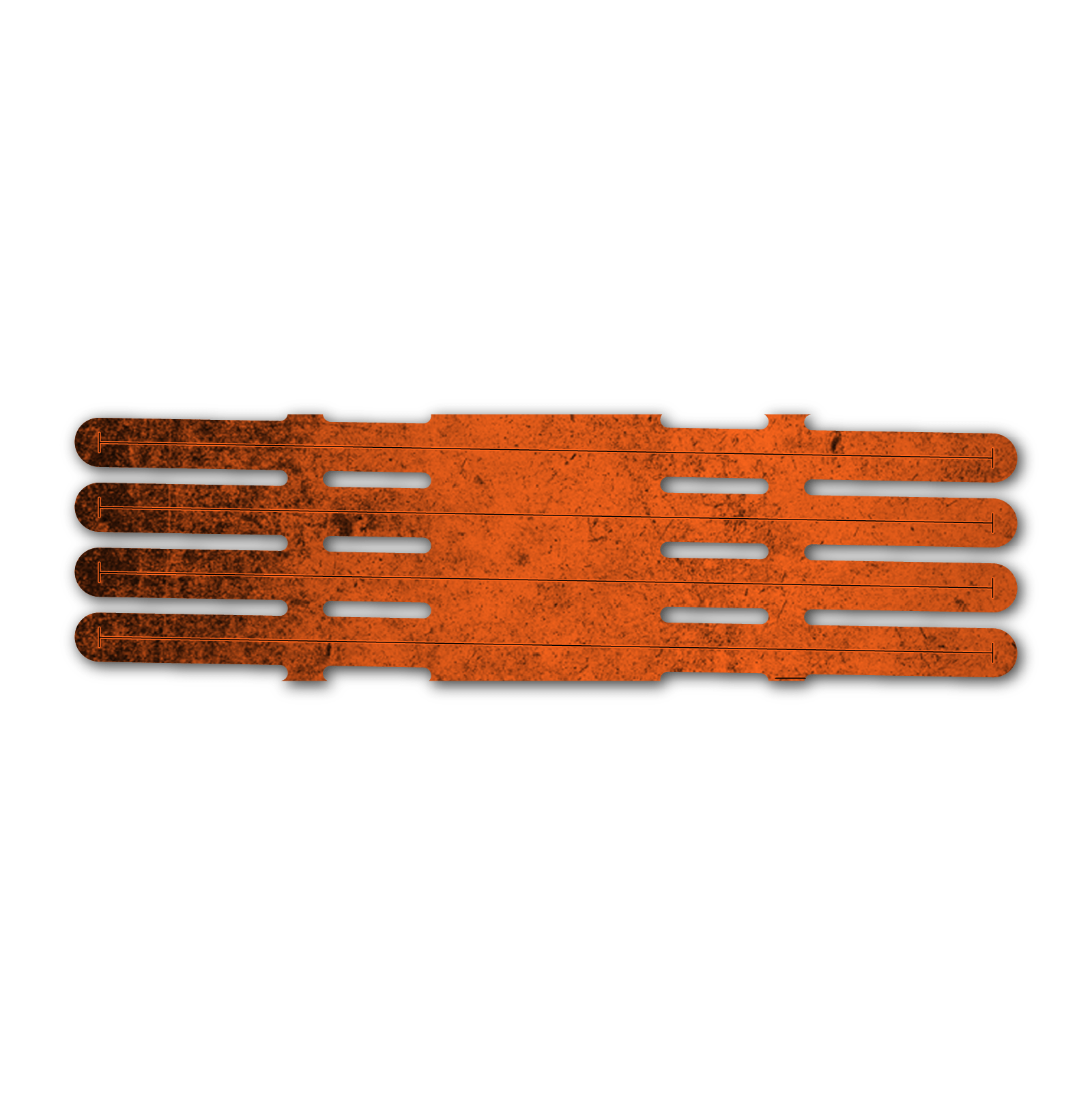 4 fletch Vortex - Grunge Orange