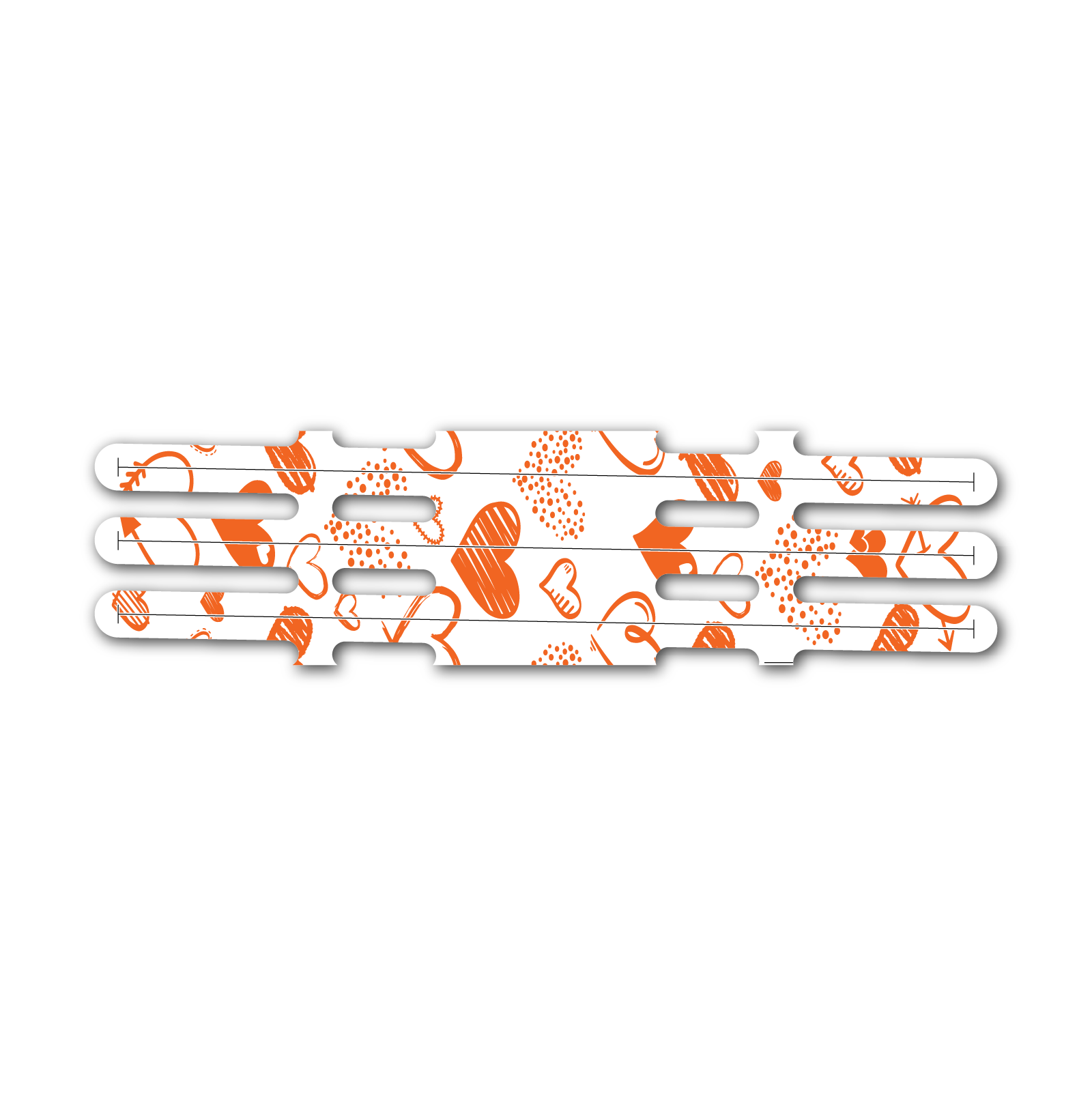 Vortex - Hearts Orange