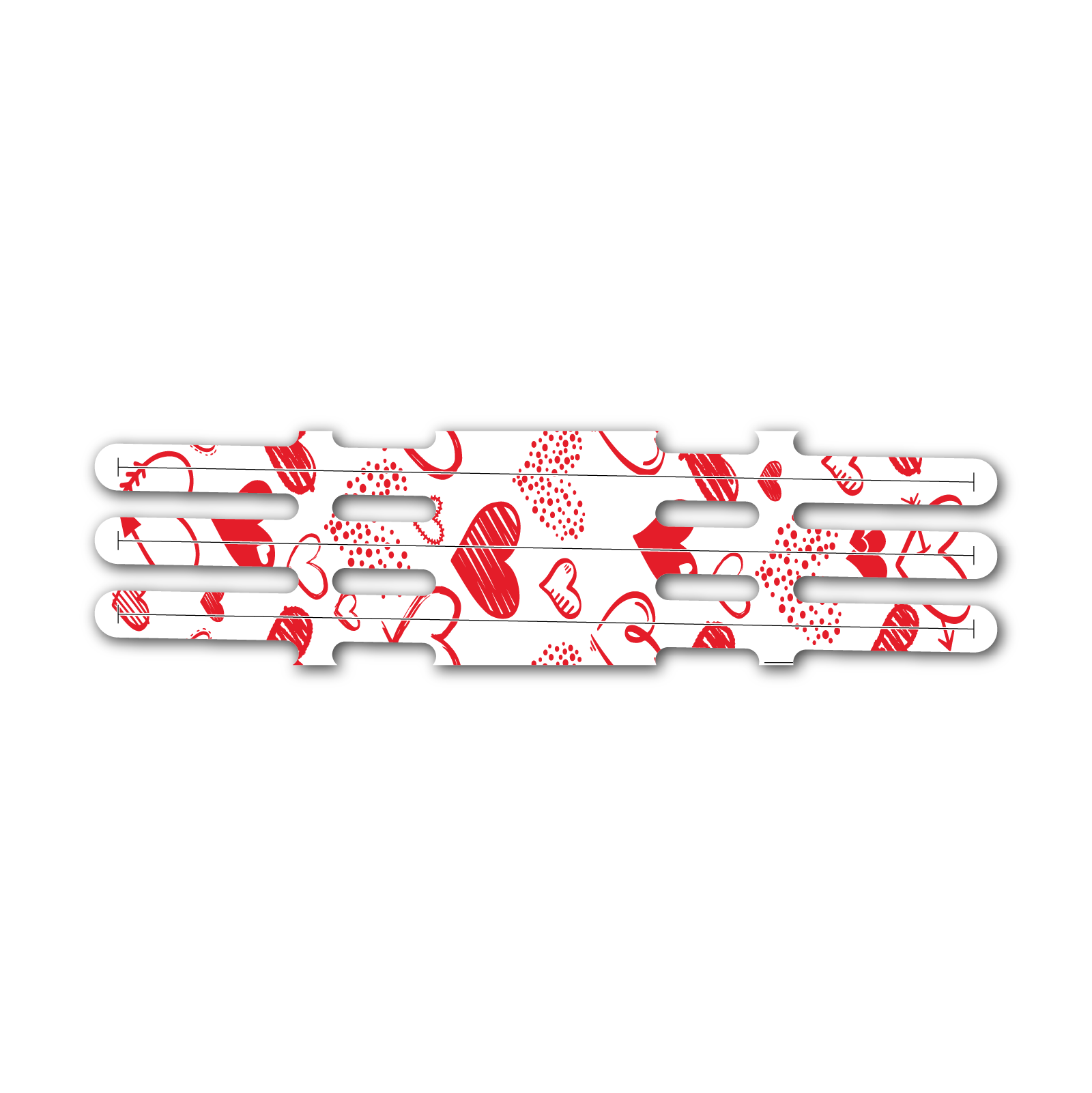 Vortex - Hearts Red
