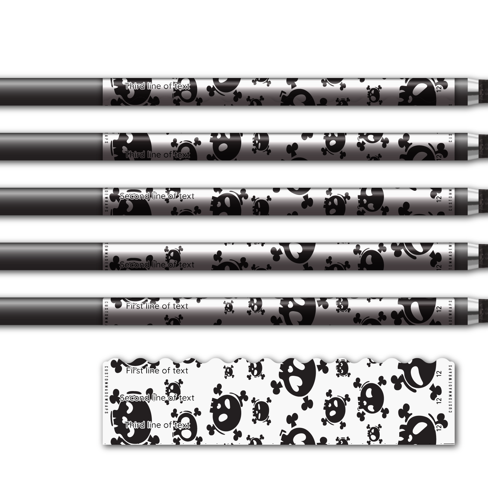 Alternative view of Wave Edge - Skulls Frost White