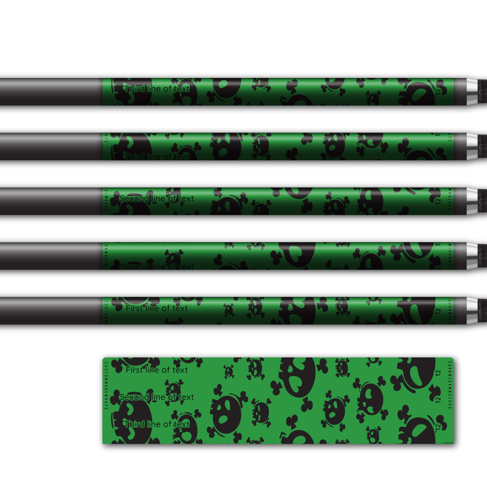 Alternative view of Regular - Skulls Green