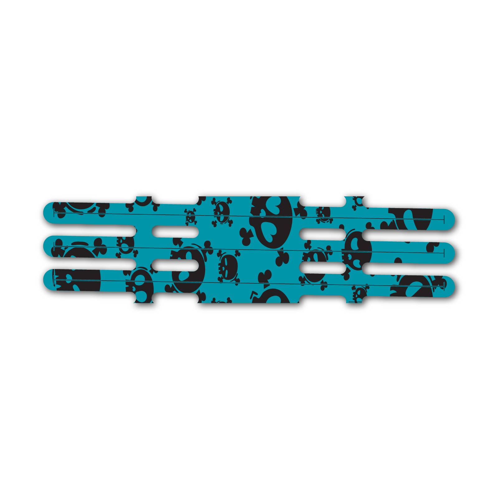 Vortex - Skulls Electric Teal