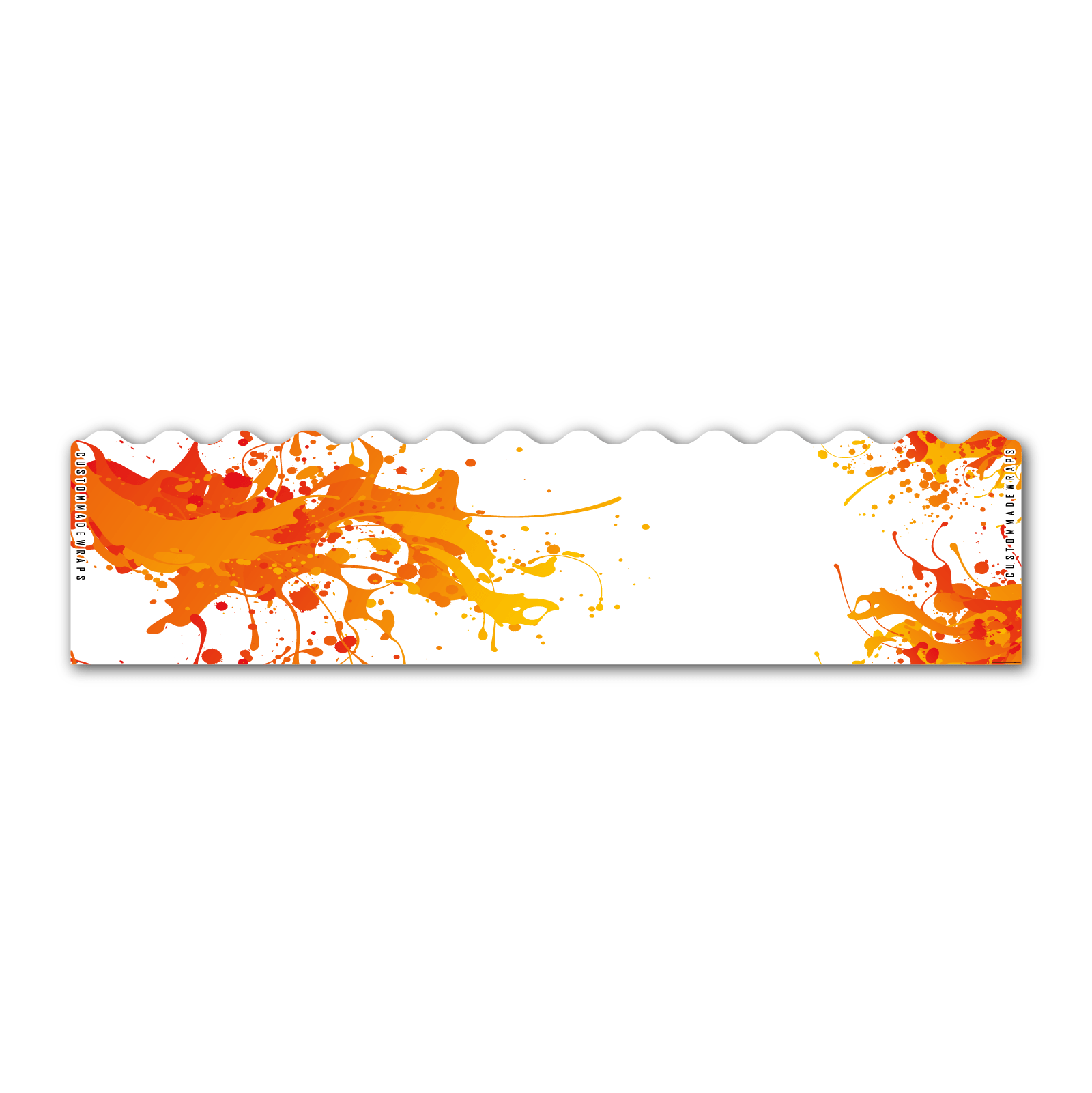 Wave Edge - Splash Orange