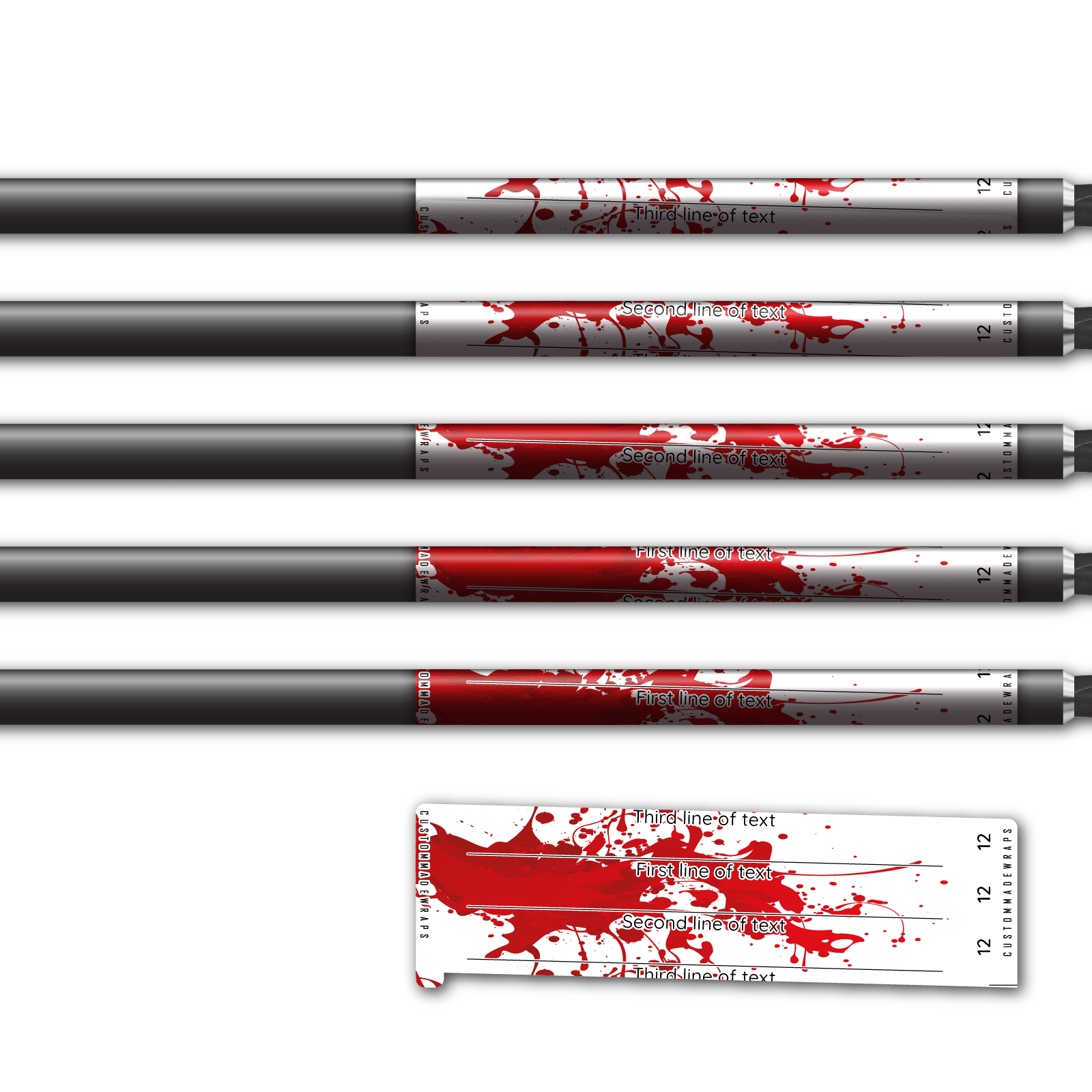 Alternative view of Spin Elite - Splash Red