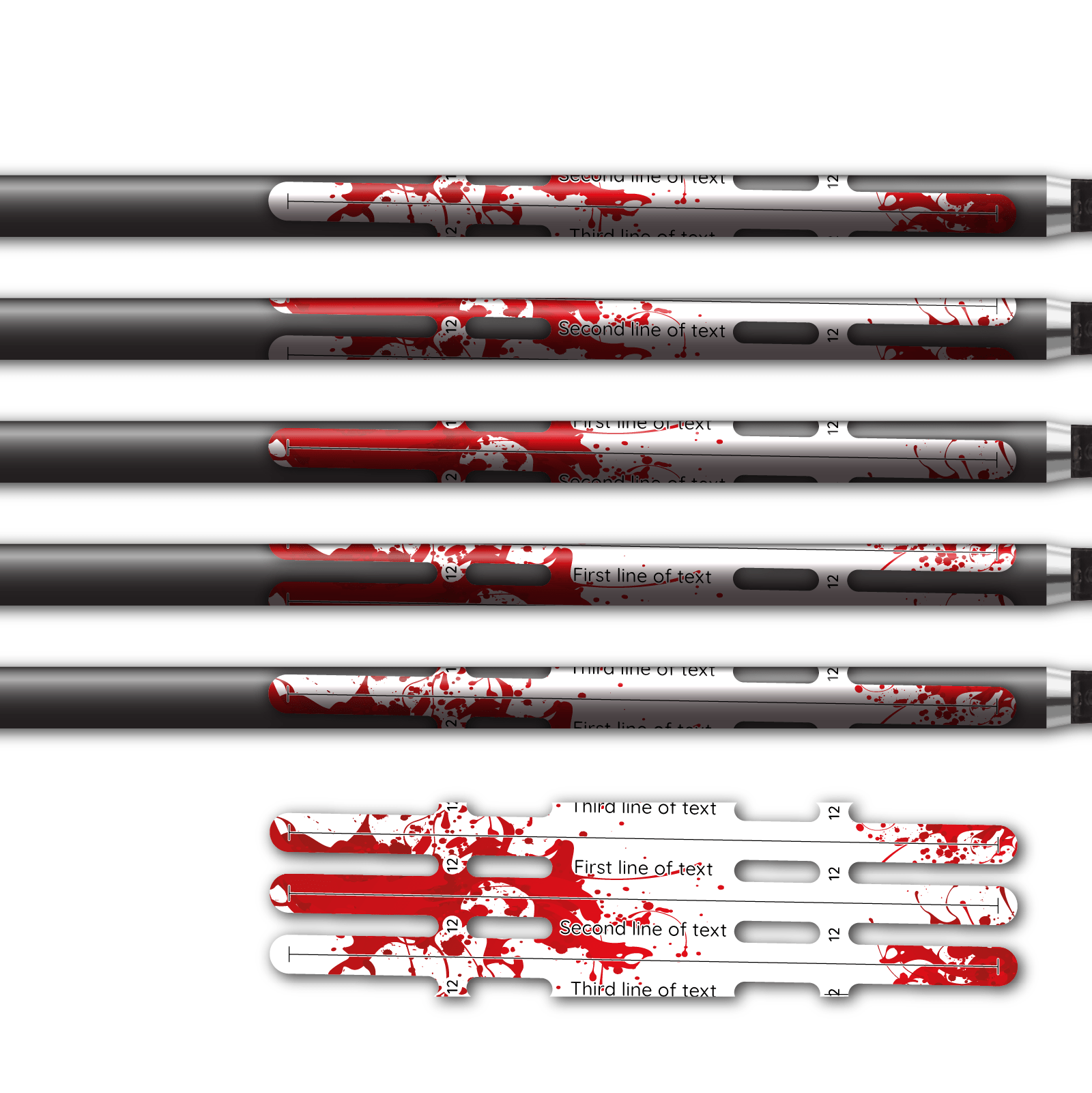 Alternative view of Vortex - Splash Red