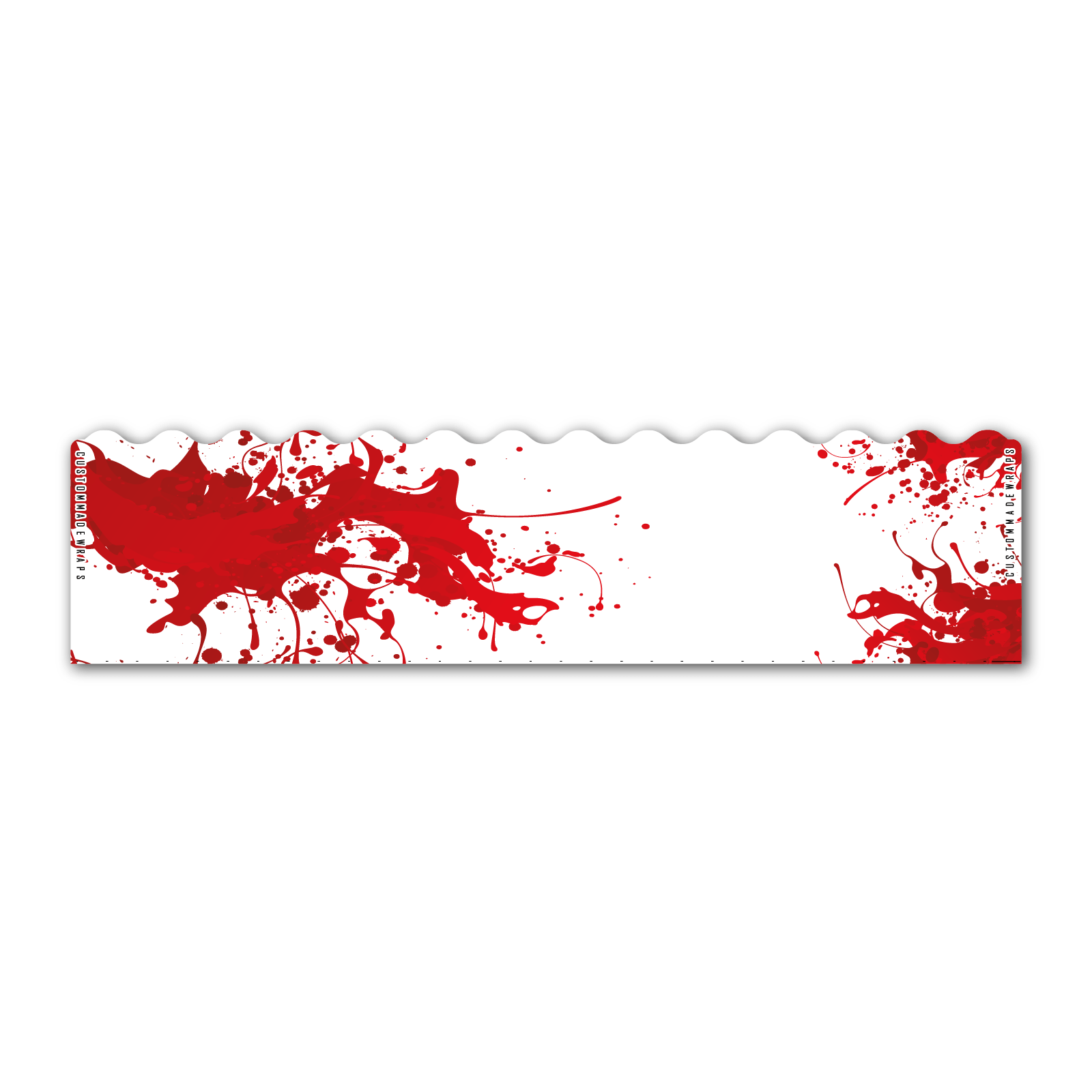 Wave Edge - Splash Red
