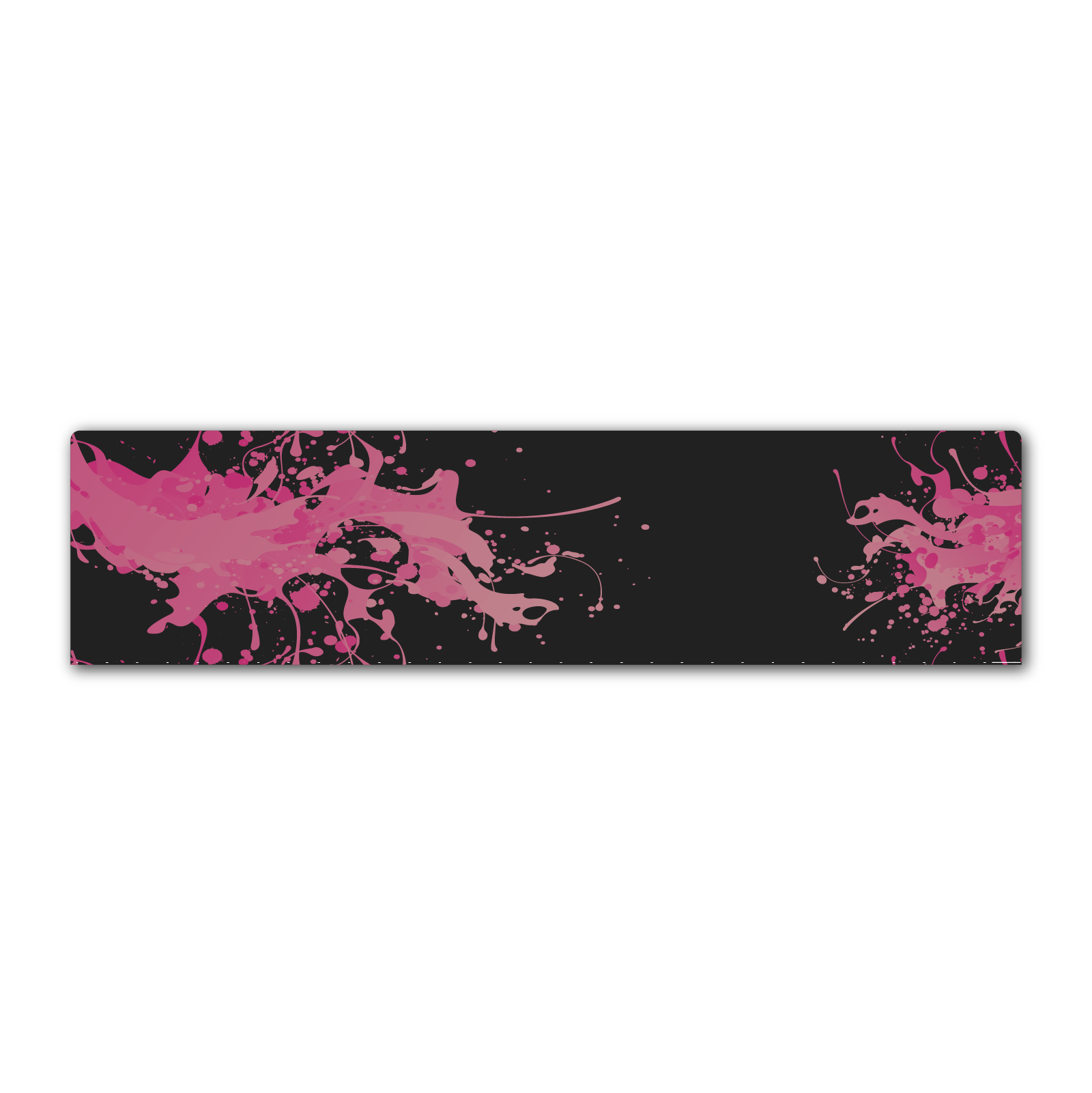 Regular - Splash Pink on Matt Black