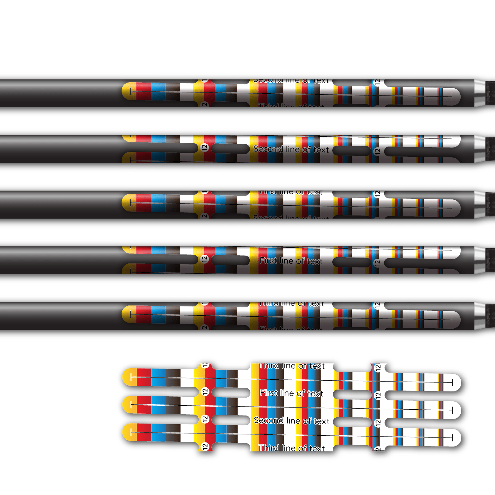 Alternative view of Vortex - Targetface WA Outdoor Rings