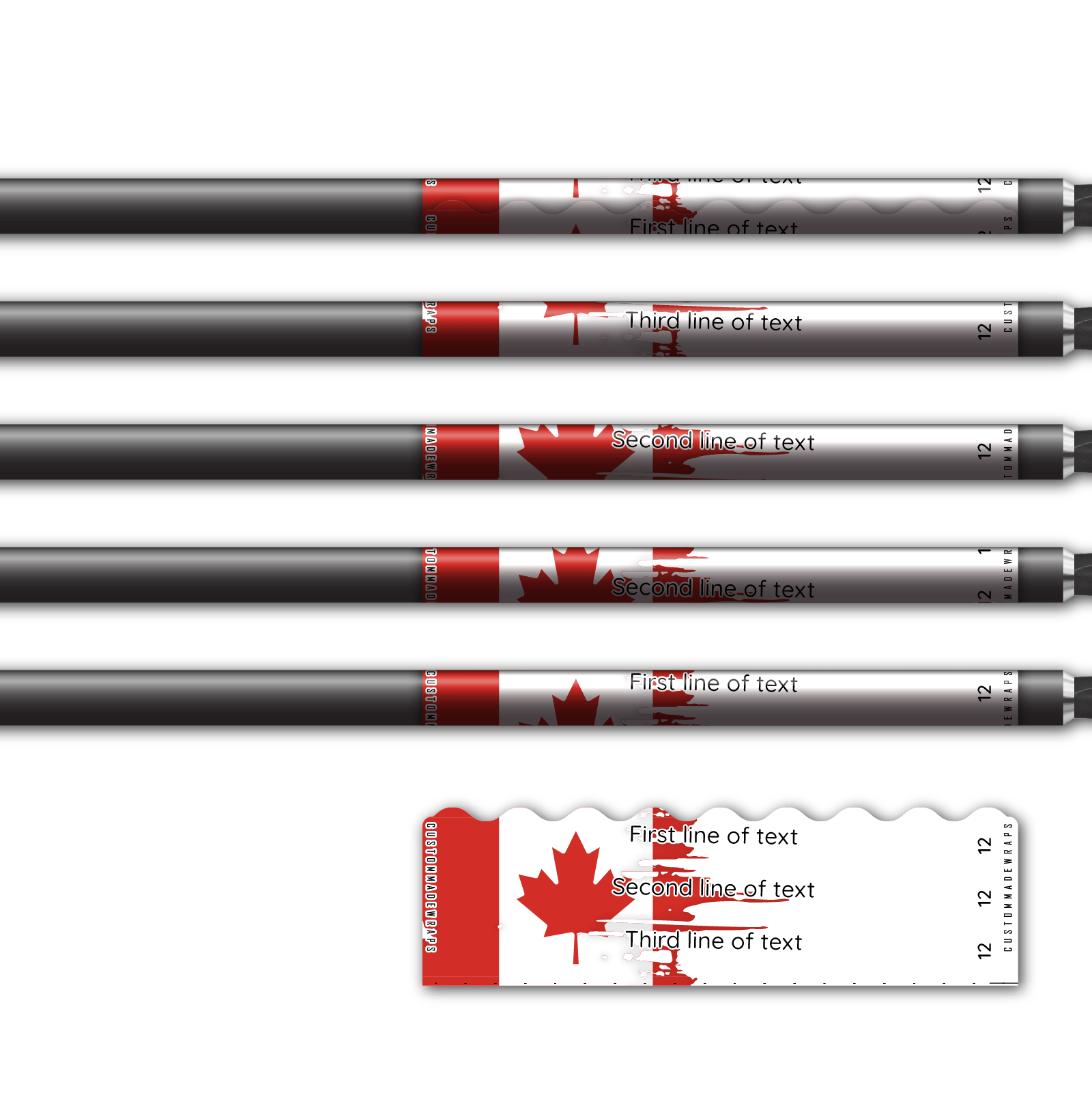 Alternative view of Shorty - National Flag Canada