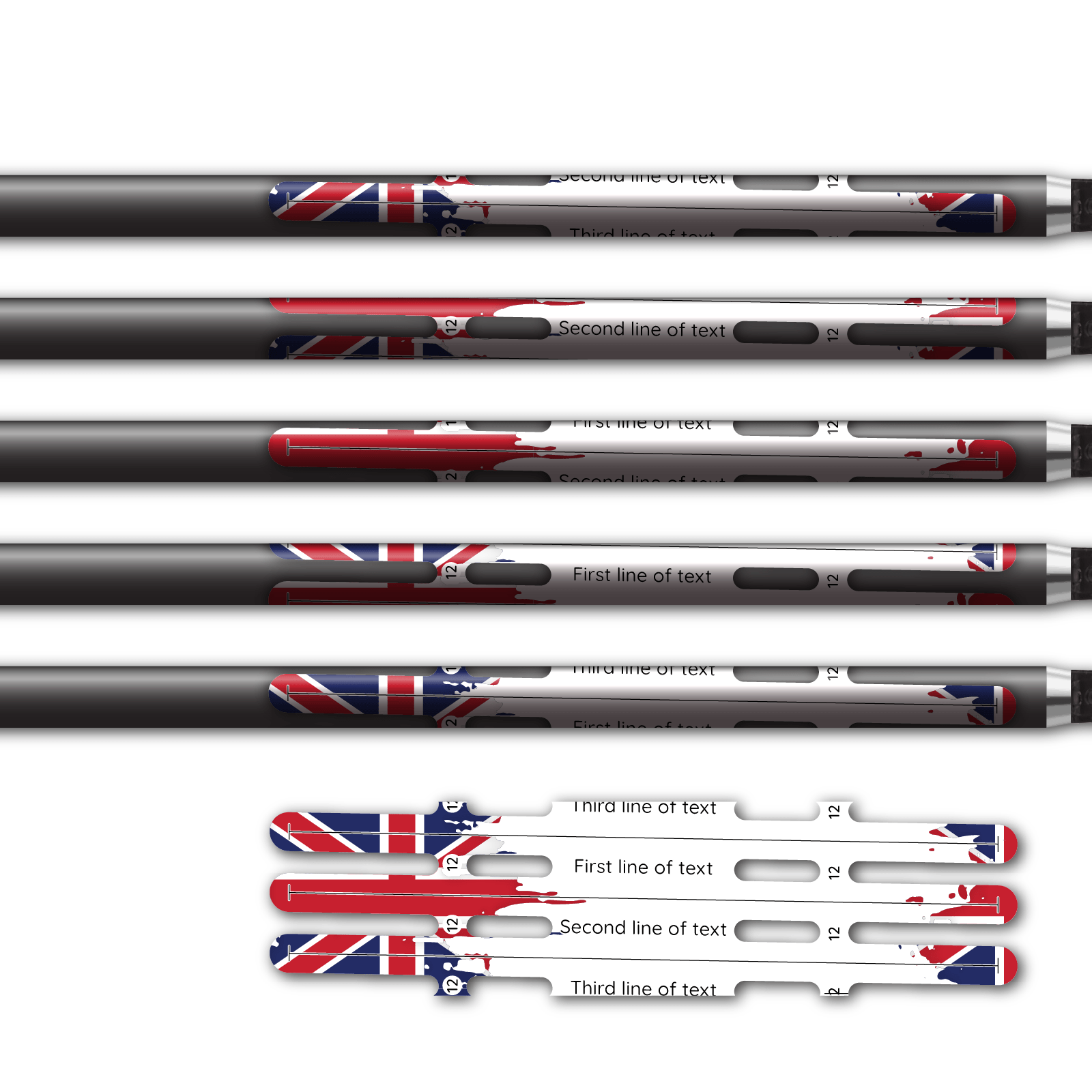 Alternative view of Vortex - National Flag Great Britain