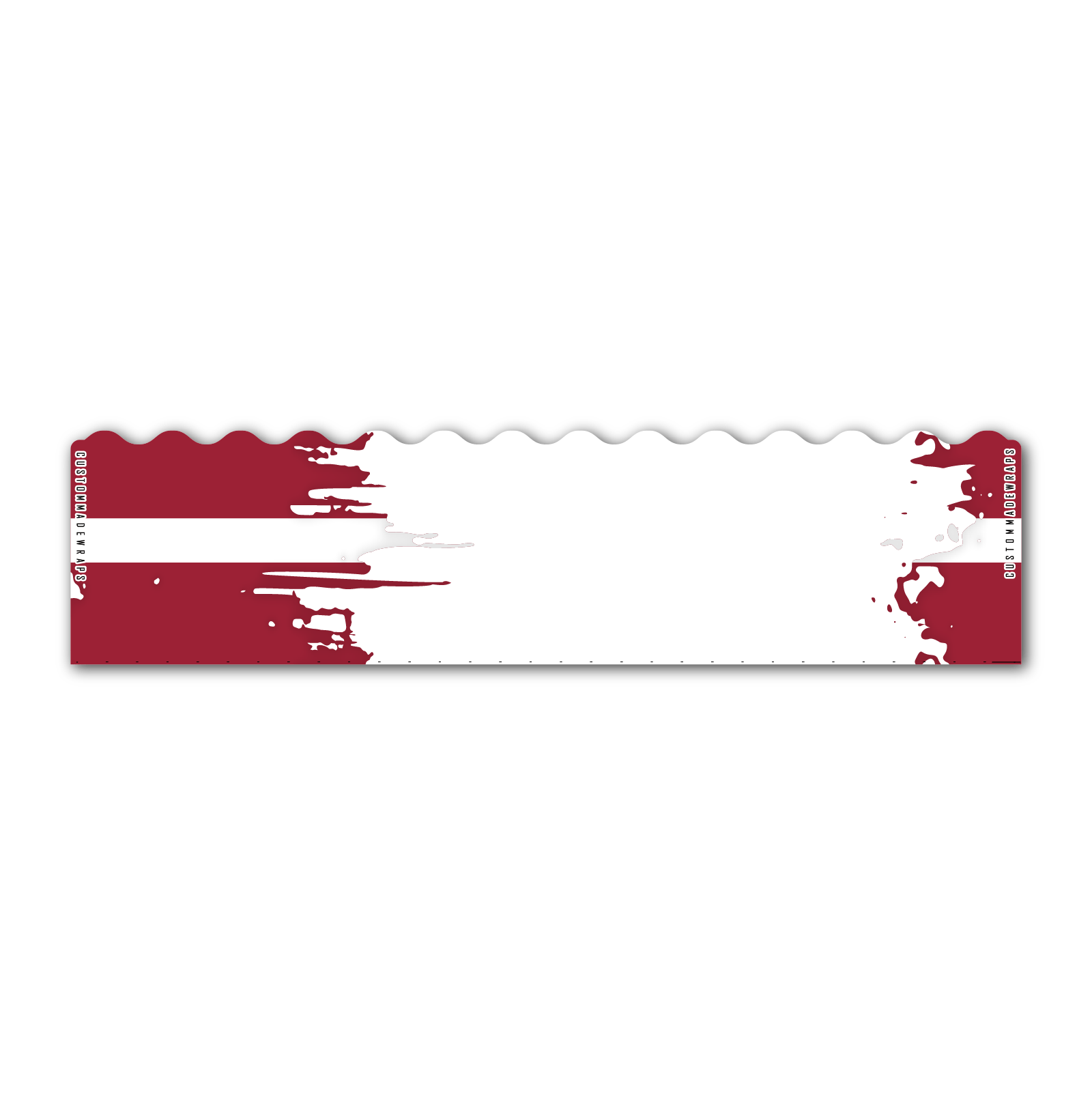Wave Edge - National Flag Latvia