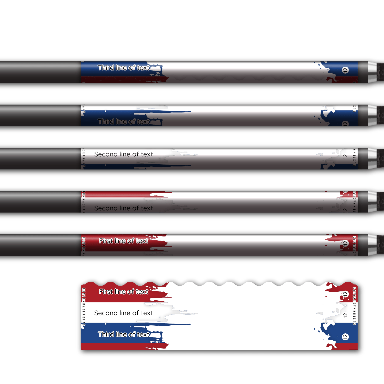 Alternative view of Wave Edge - National Flag Netherlands