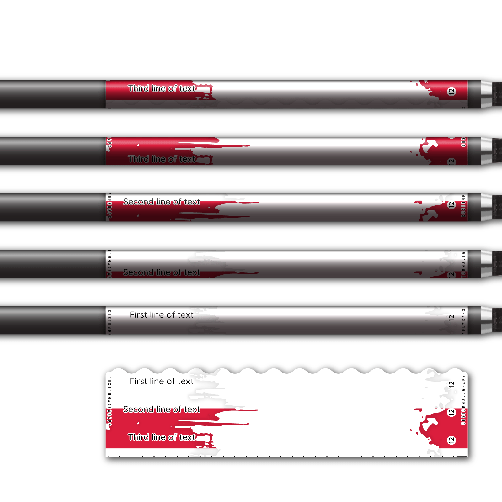 Alternative view of Wave Edge - National Flag Poland