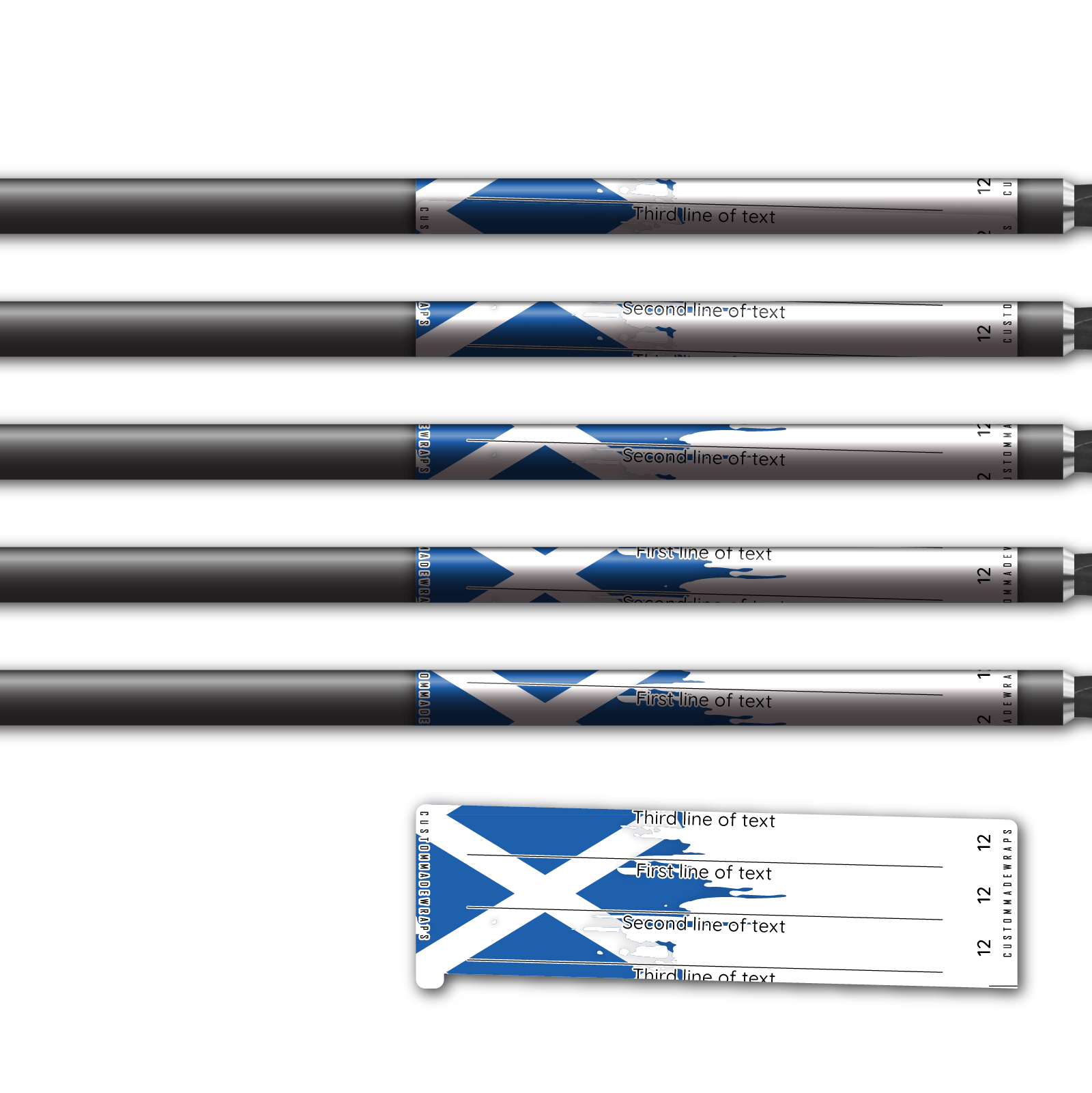 Alternative view of Spin Elite - National Flag Scotland