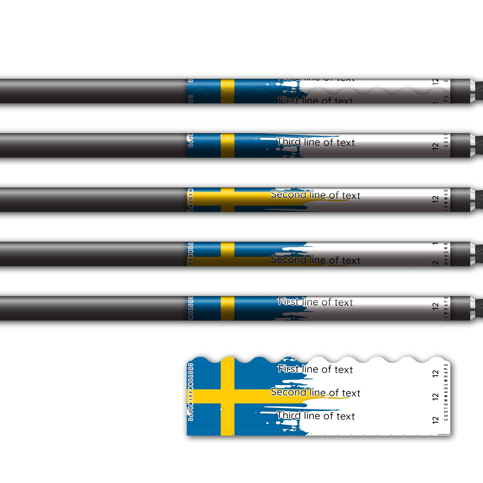 Alternative view of Shorty - National Flag Sweden