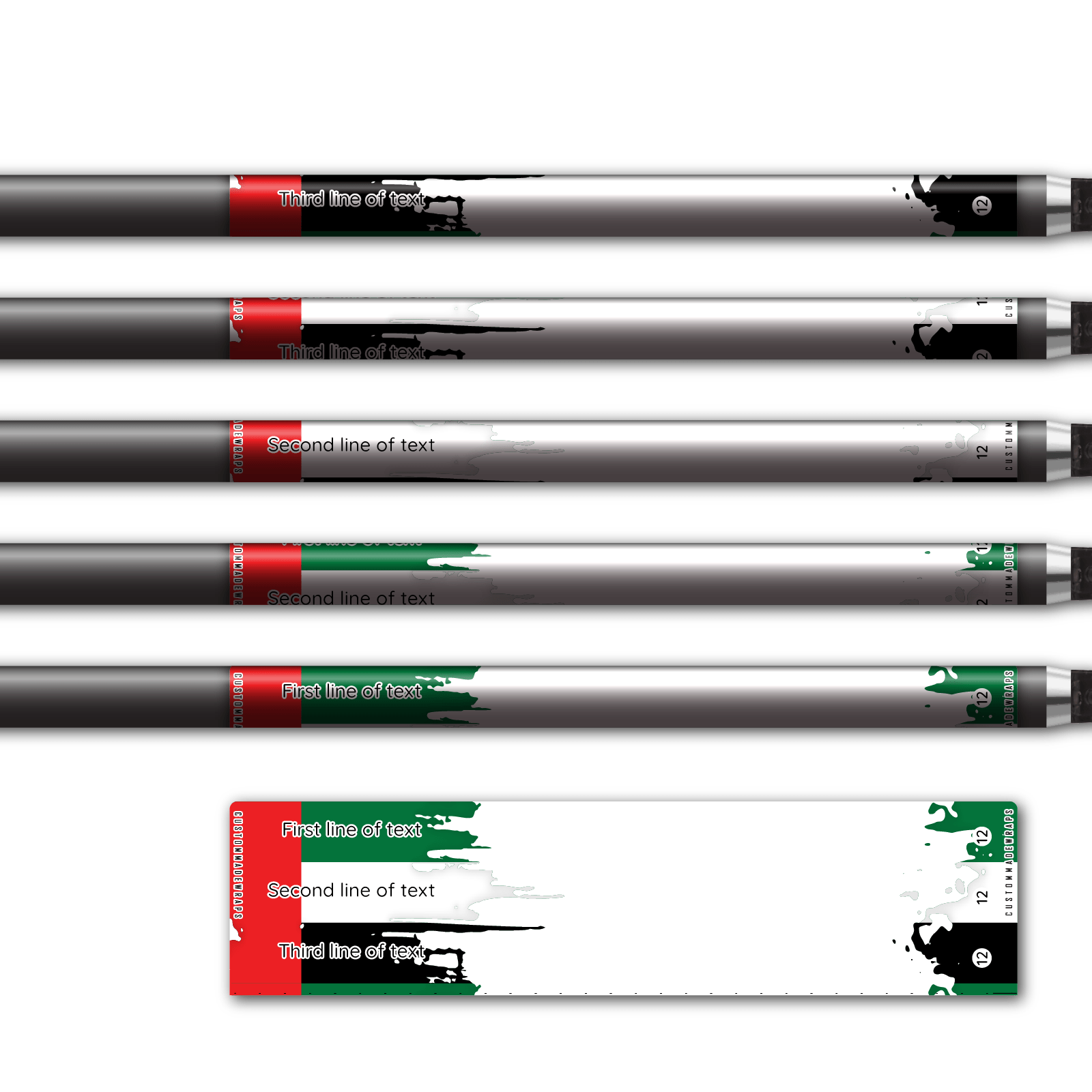 Alternative view of Regular - National Flag United Arab Emirates