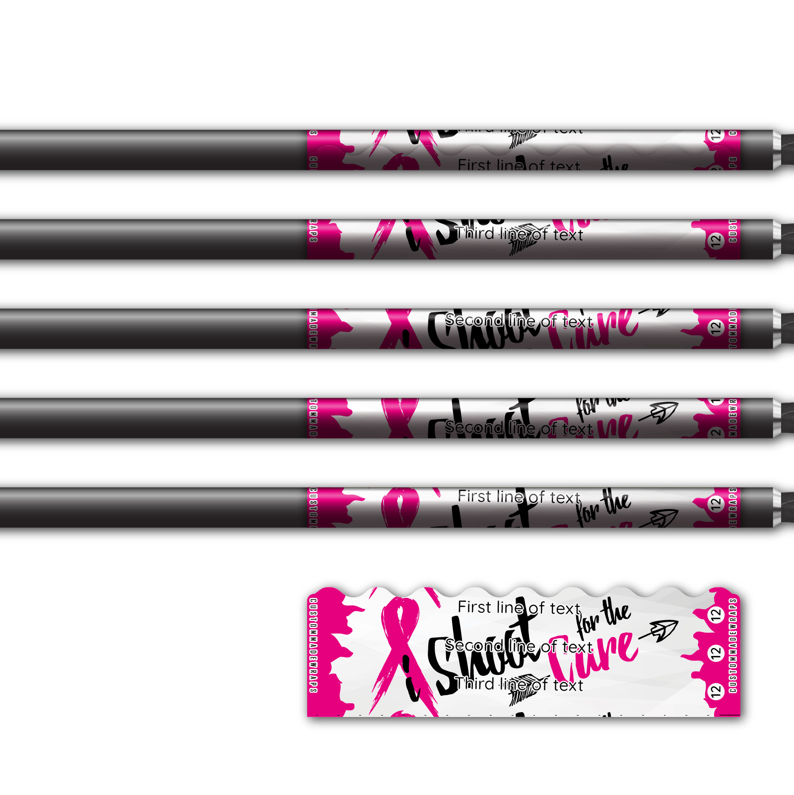 Alternative view of Shorty - Shoot for the Cure Magenta