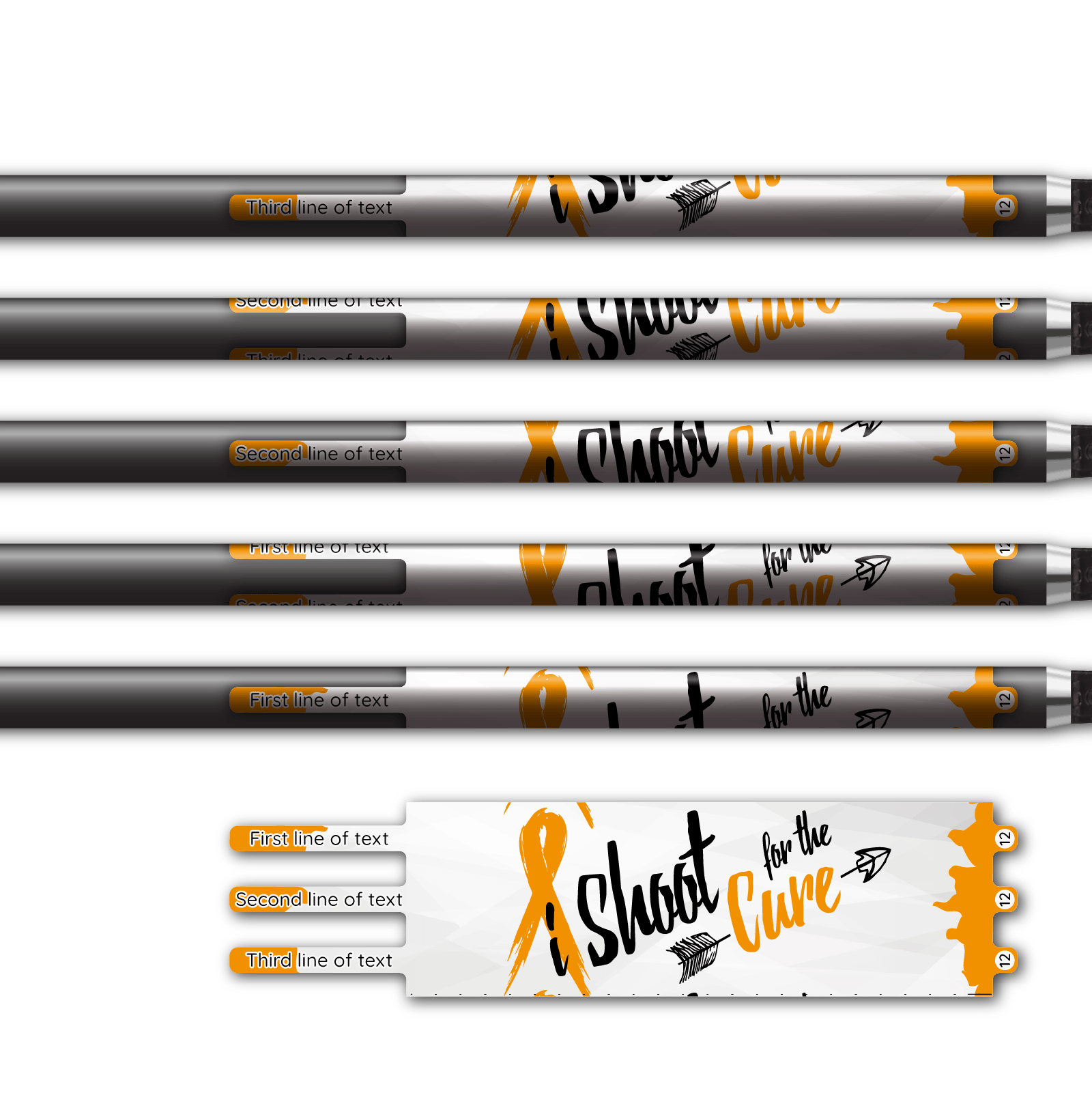 Alternative view of Ultralight - Shoot for the Cure Orange