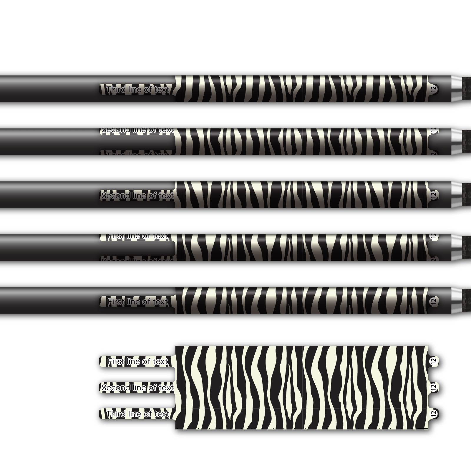 Alternative view of Ultralight - Animal Skin Zebra
