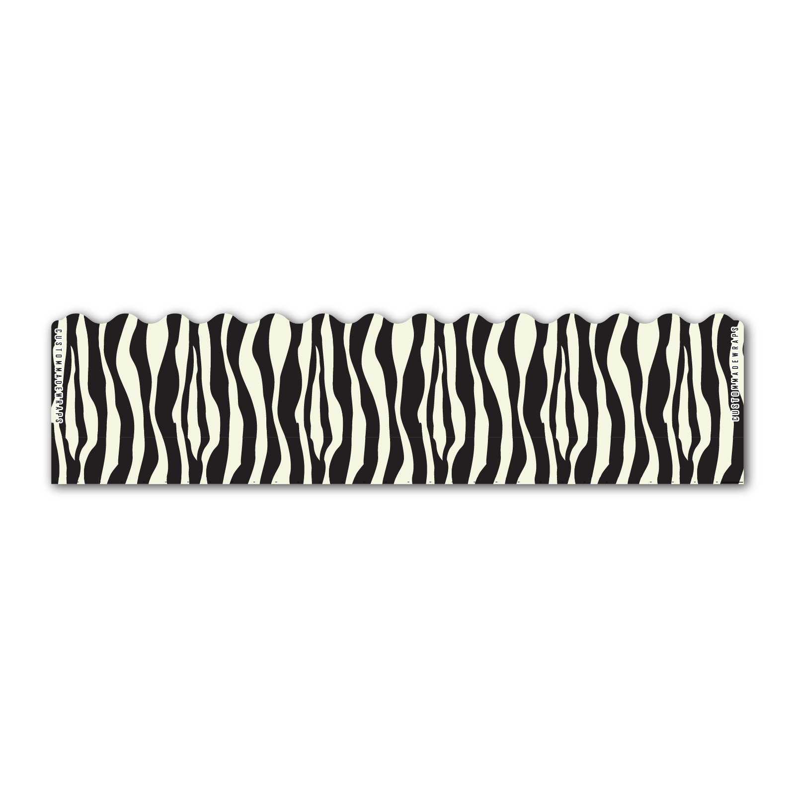 Wave Edge - Animal Skin Zebra