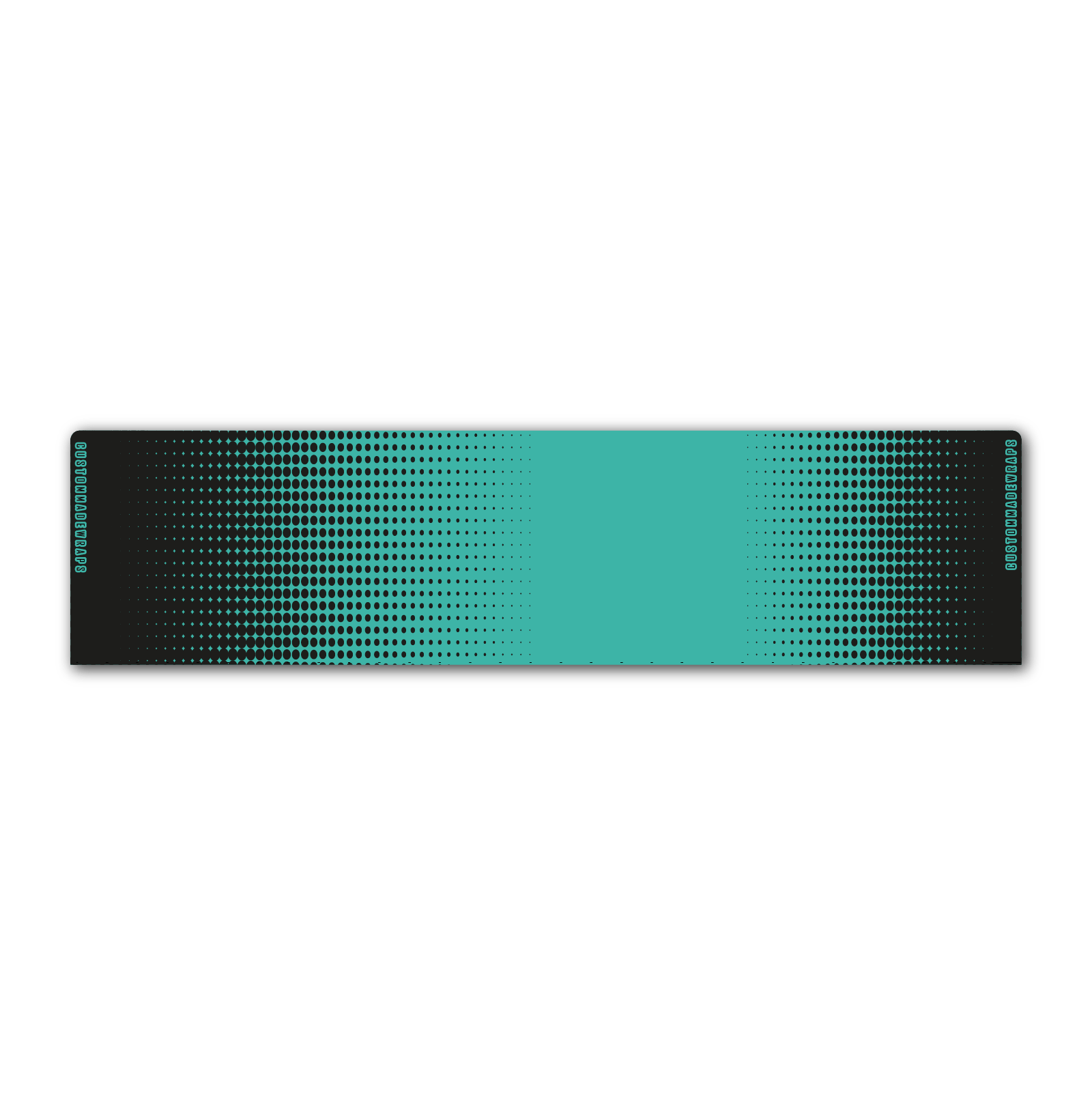 Regular - Gradient Black on Aqua