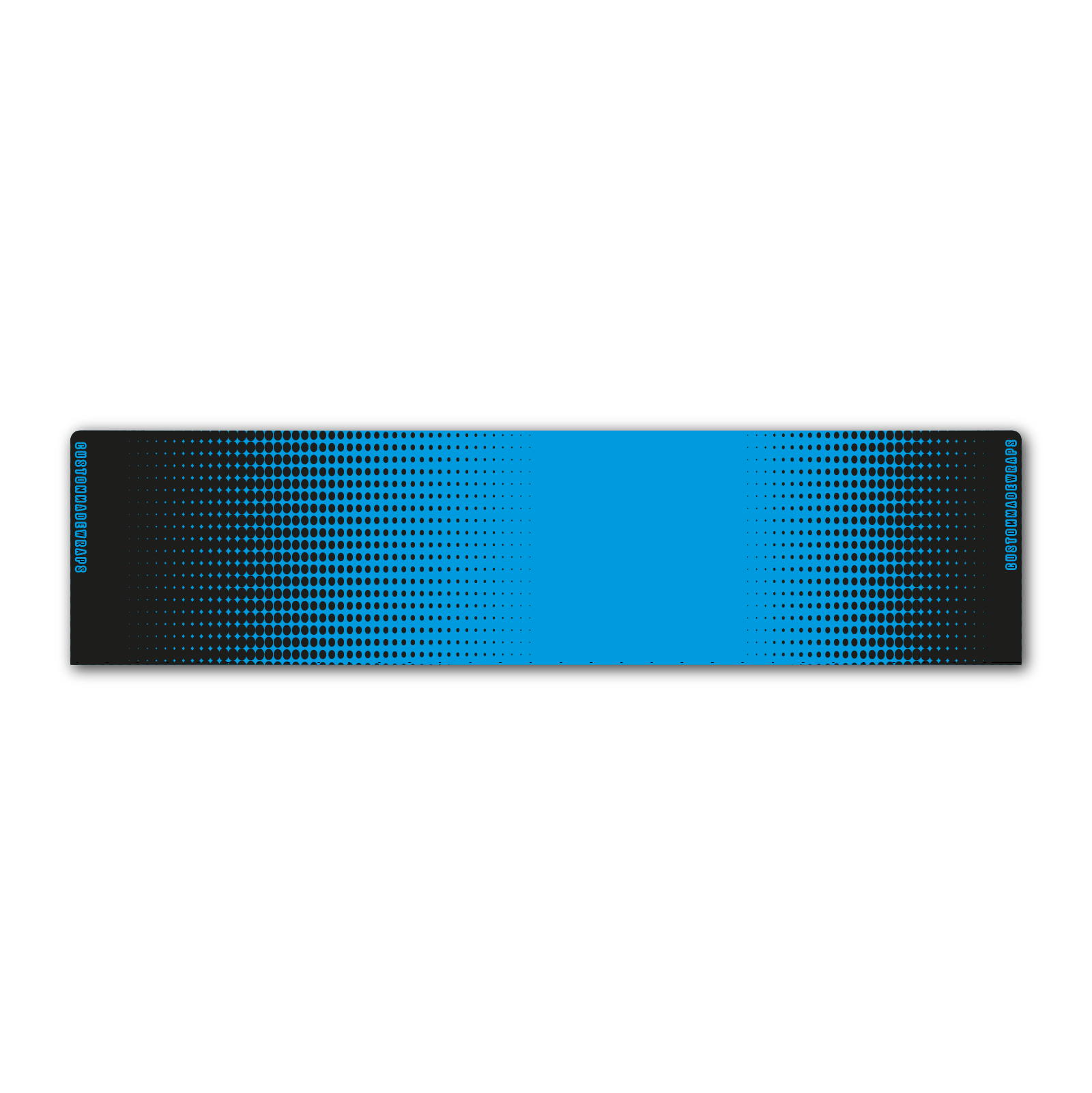 Regular - Gradient Black on Baby Blue
