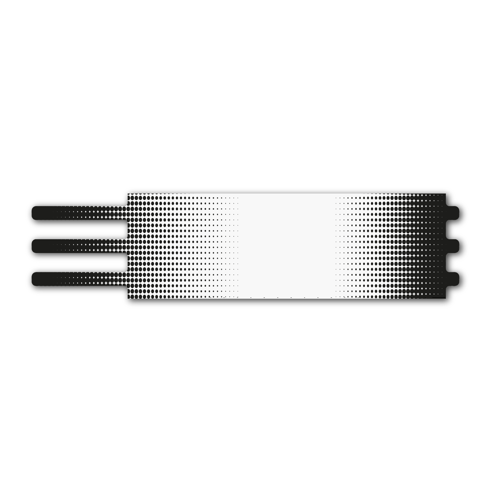 Ultralight - Gradient Black on Frost White