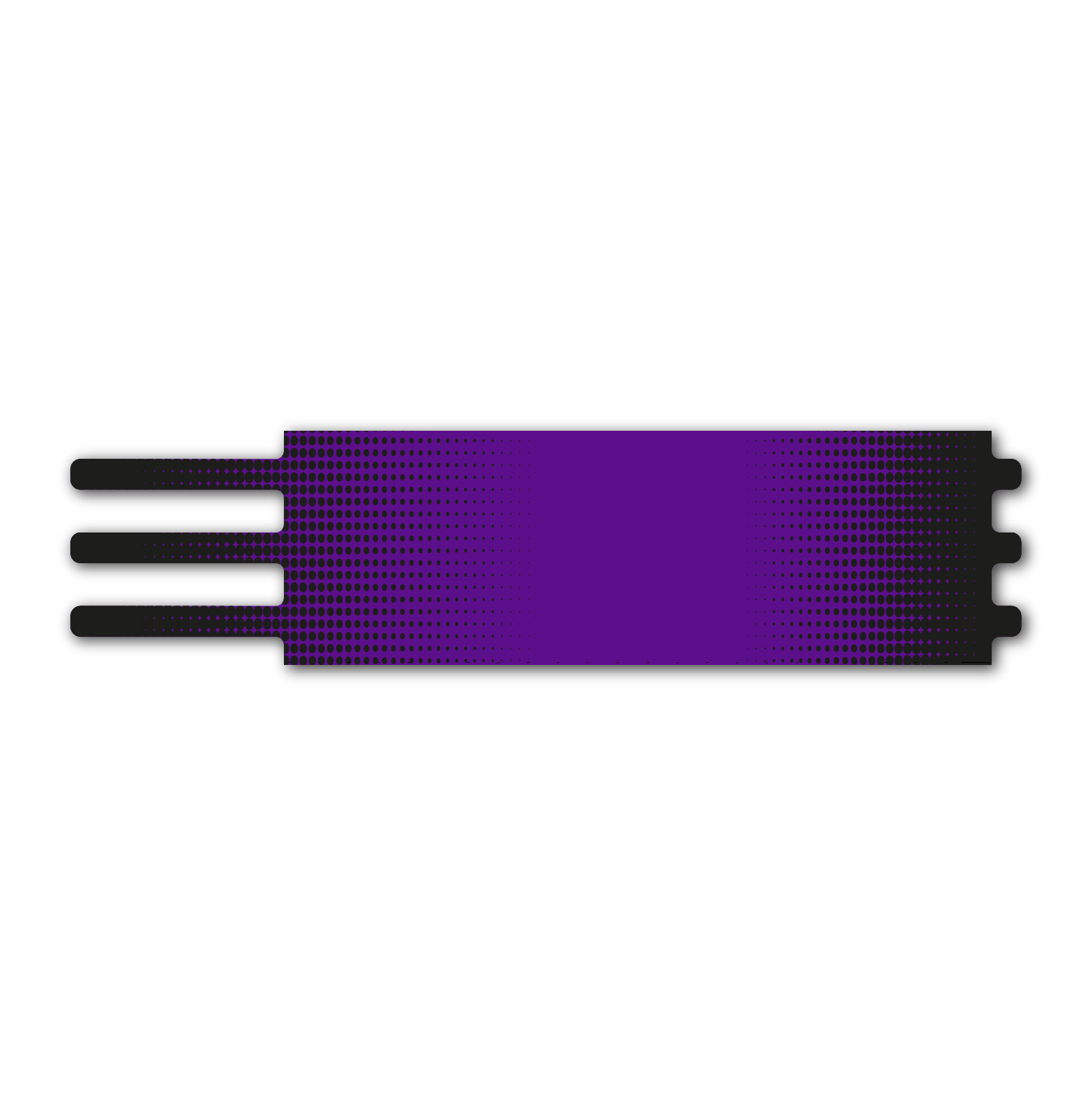 Ultralight - Gradient Black on Purple