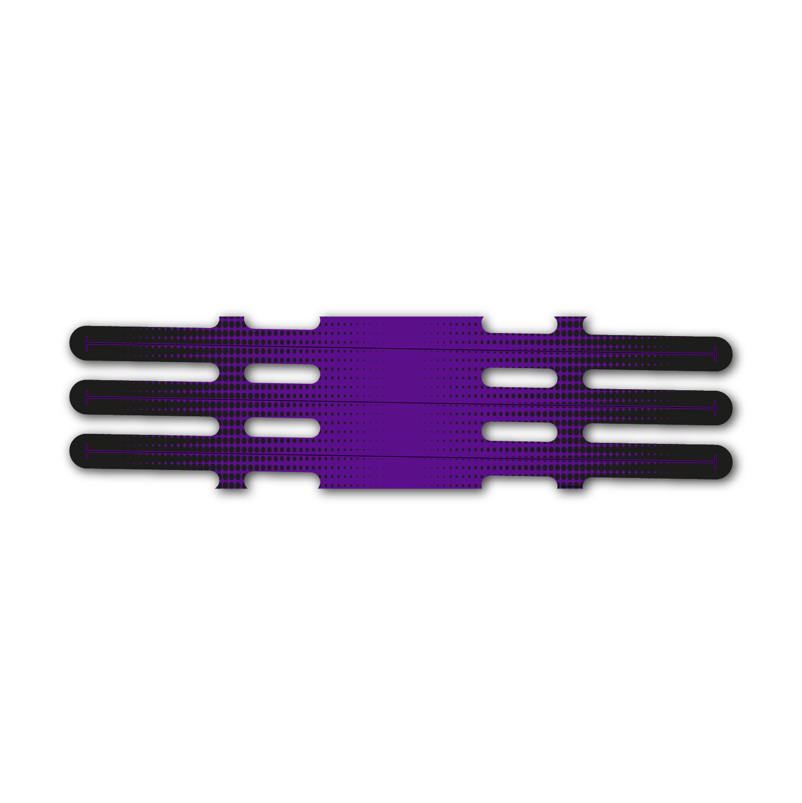 Vortex - Gradient Black on Purple