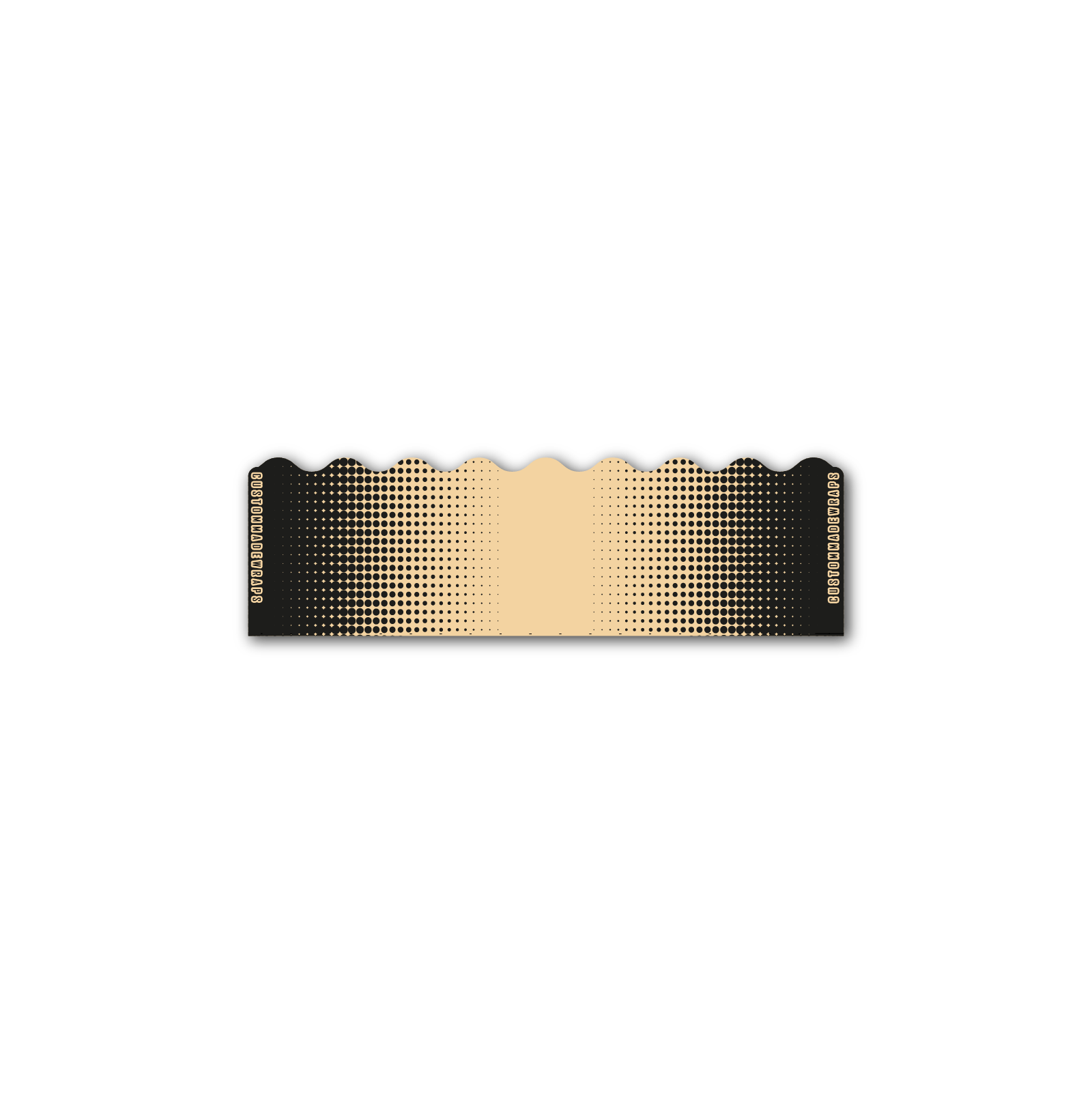 Shorty - Gradient Black on Sand