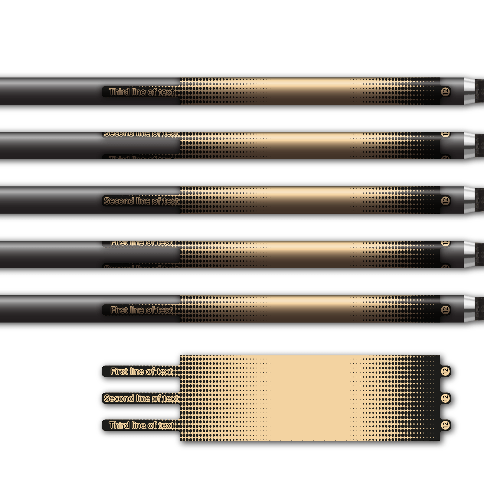 Alternative view of Ultralight - Gradient Black on Sand
