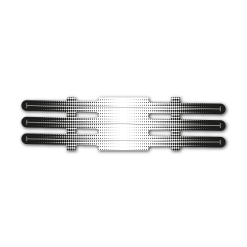 Vortex - Gradient Black on White