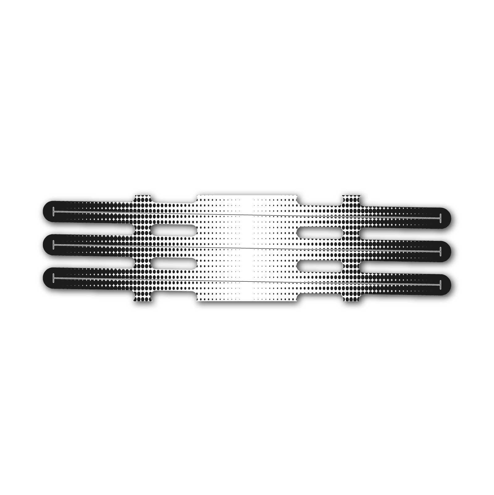 Vortex - Gradient Black on White