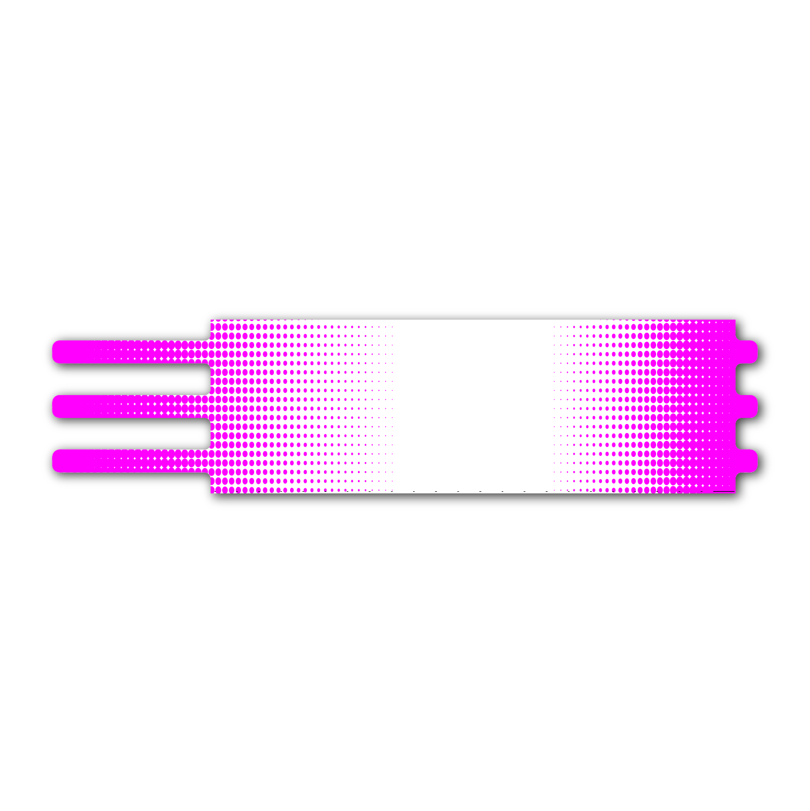 Ultralight - Gradient Magenta on White