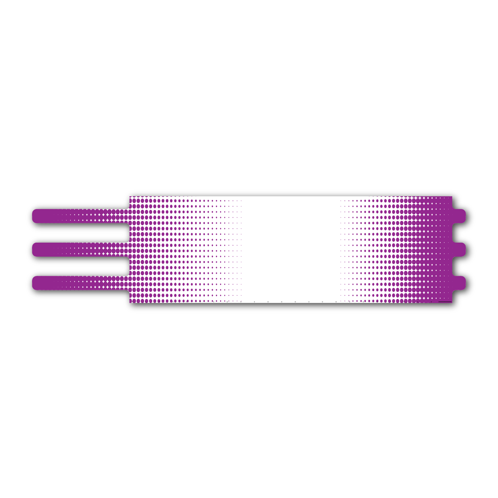 Ultralight - Gradient Purple on White