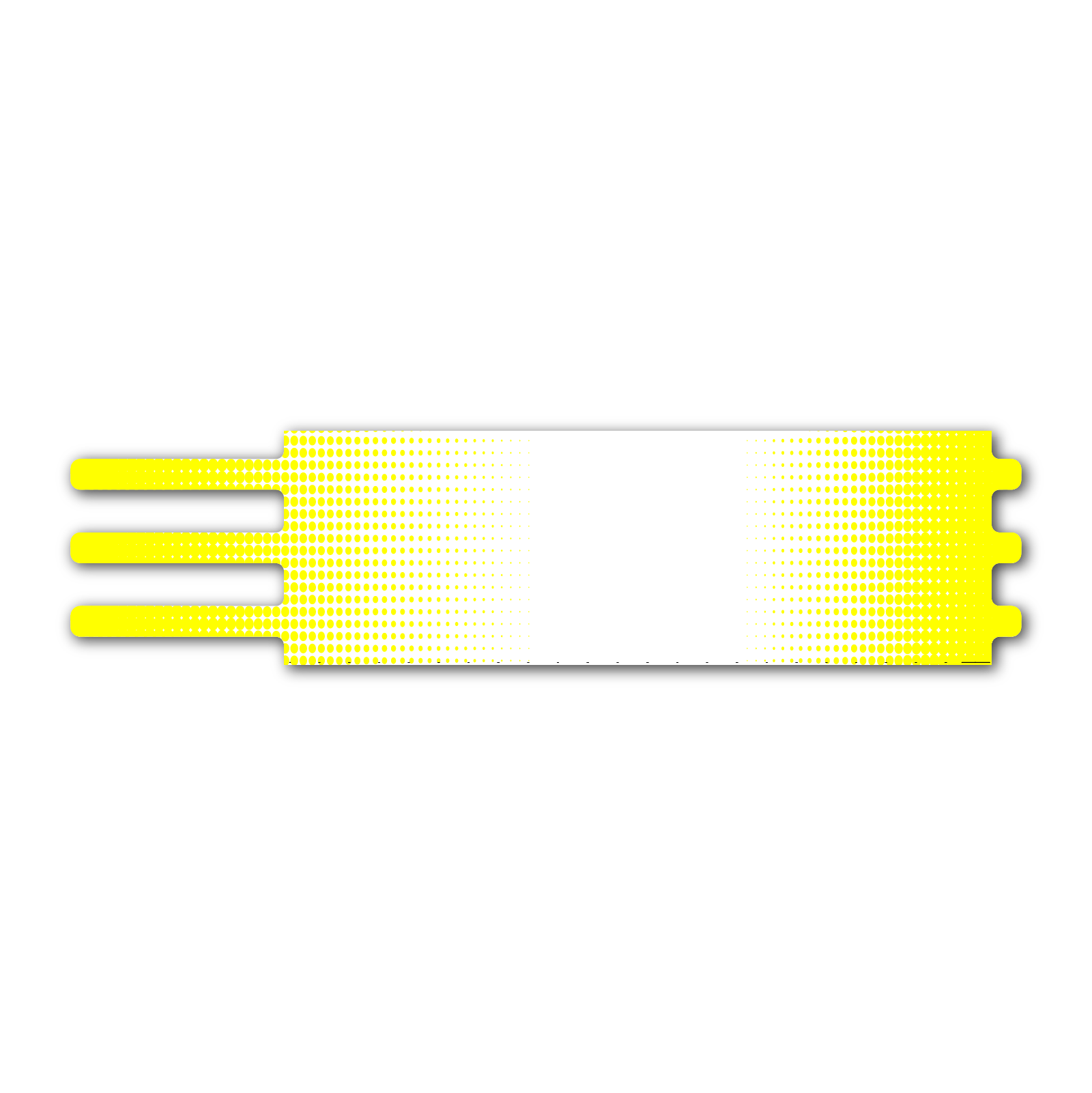Ultralight - Gradient Yellow on White