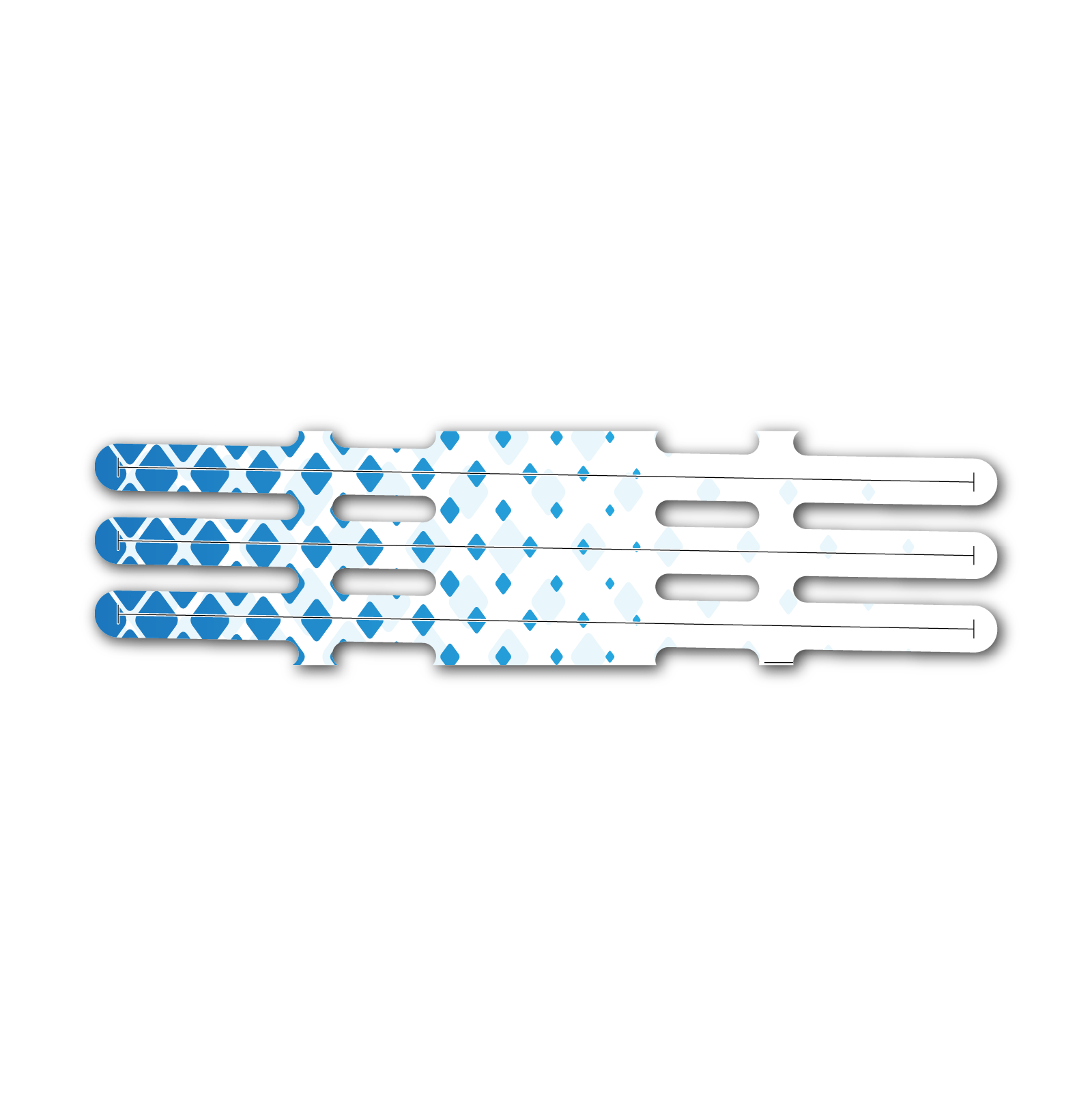 Vortex - Halftone Blue