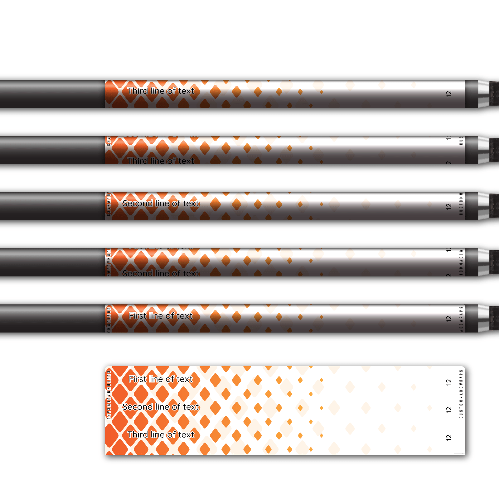 Alternative view of Regular - Halftone Orange
