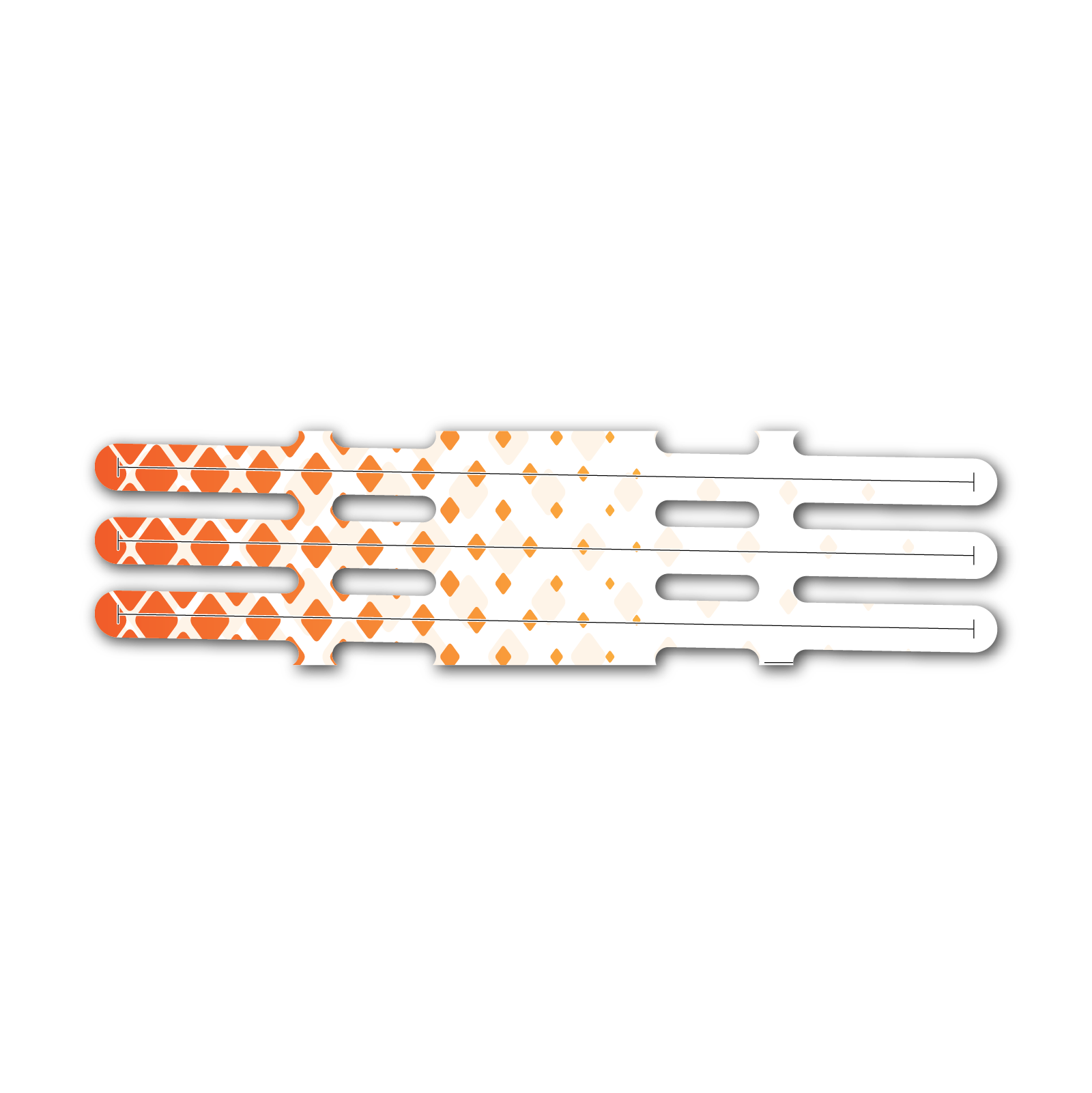 Vortex - Halftone Orange