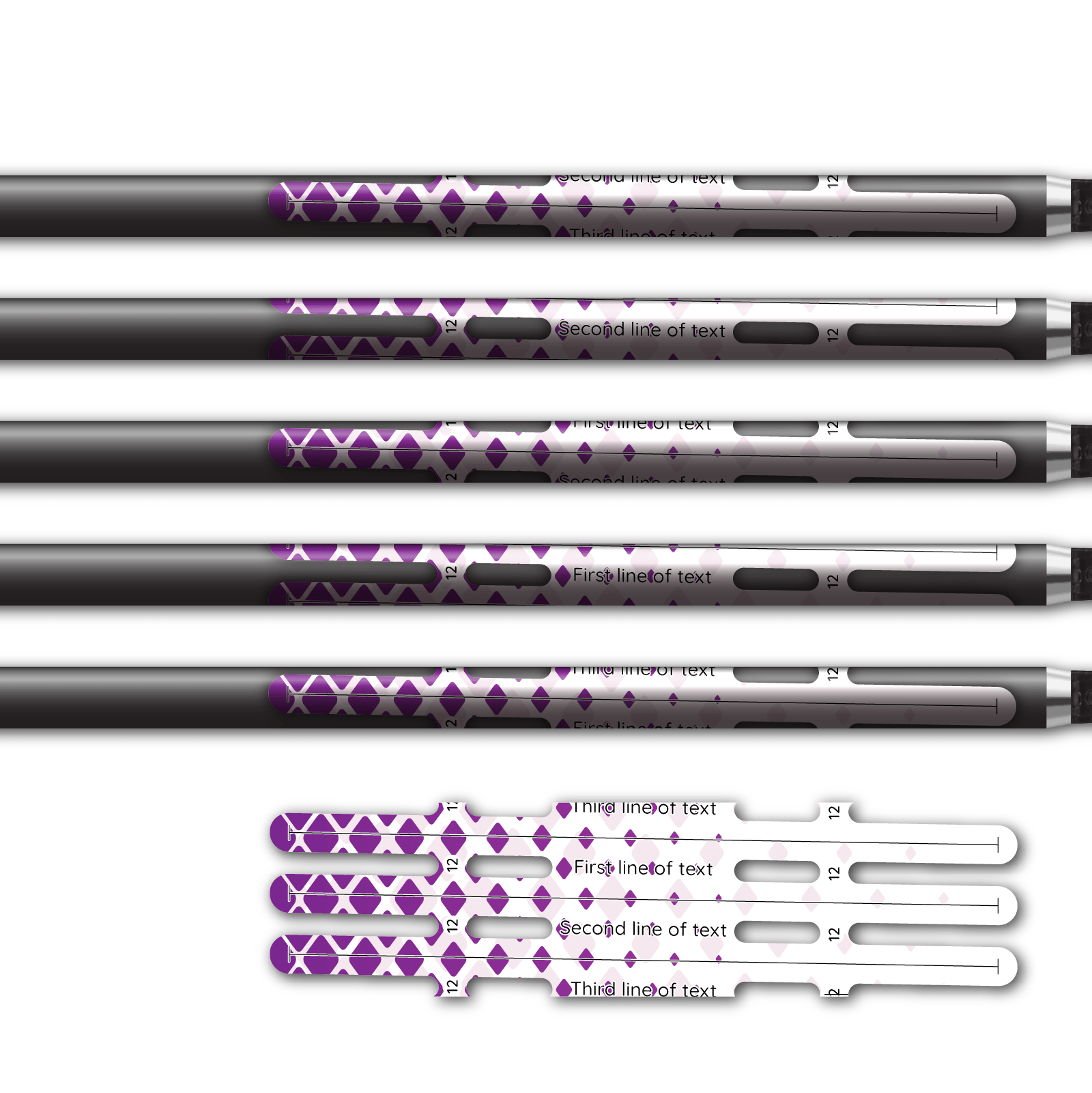 Alternative view of Vortex - Halftone Purple