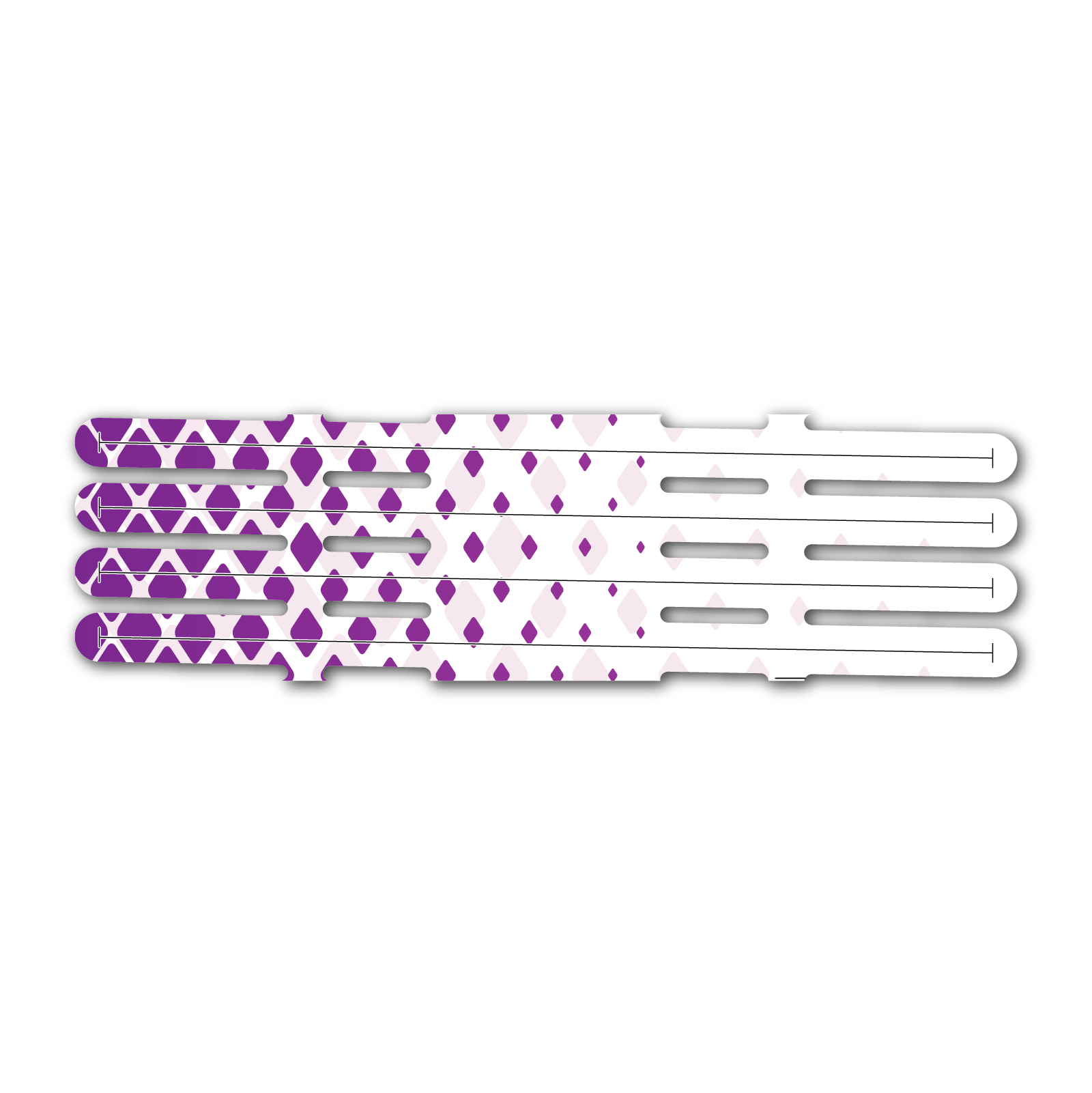 4 fletch Vortex - Halftone Purple